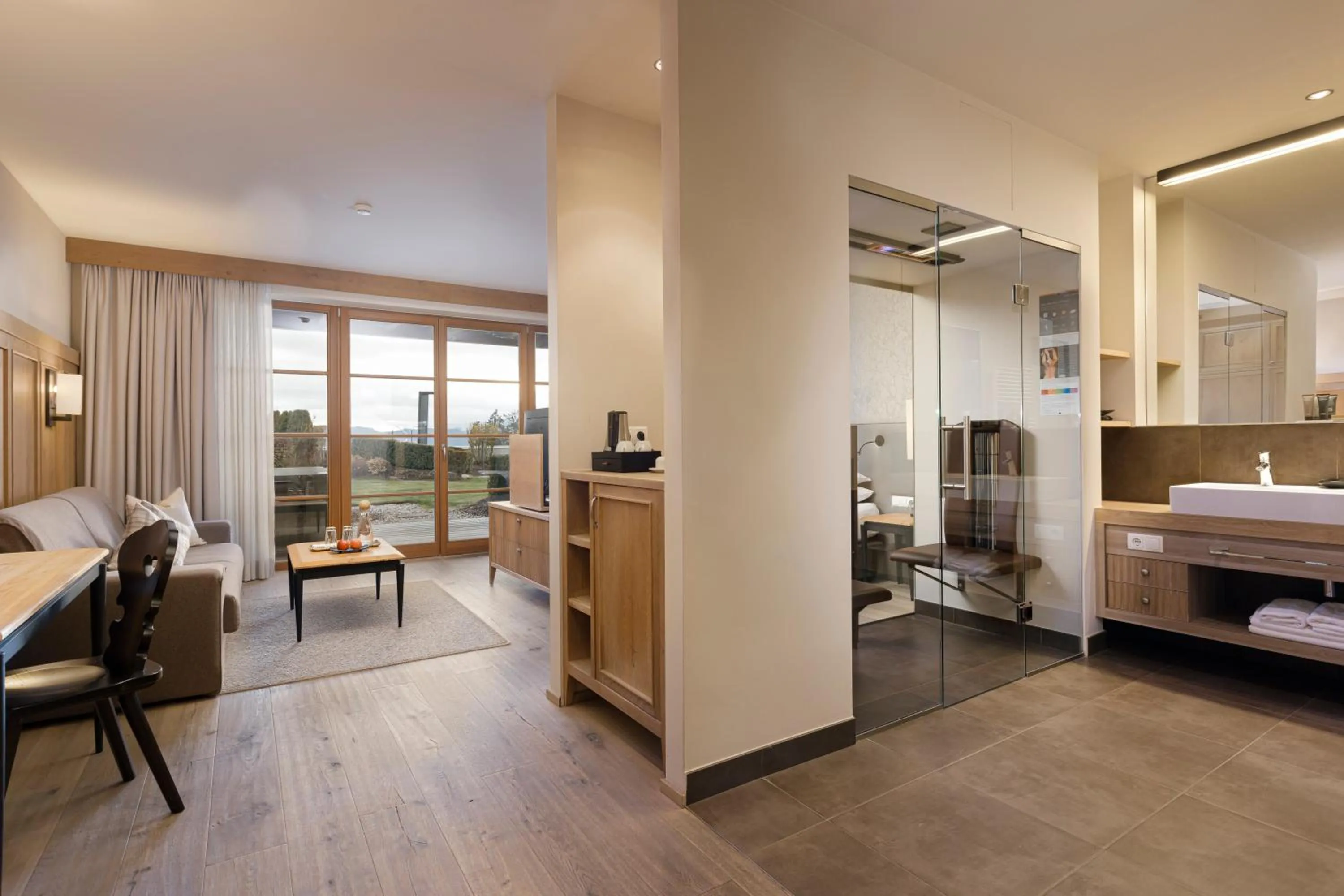 Bed in Chalet Mirabell