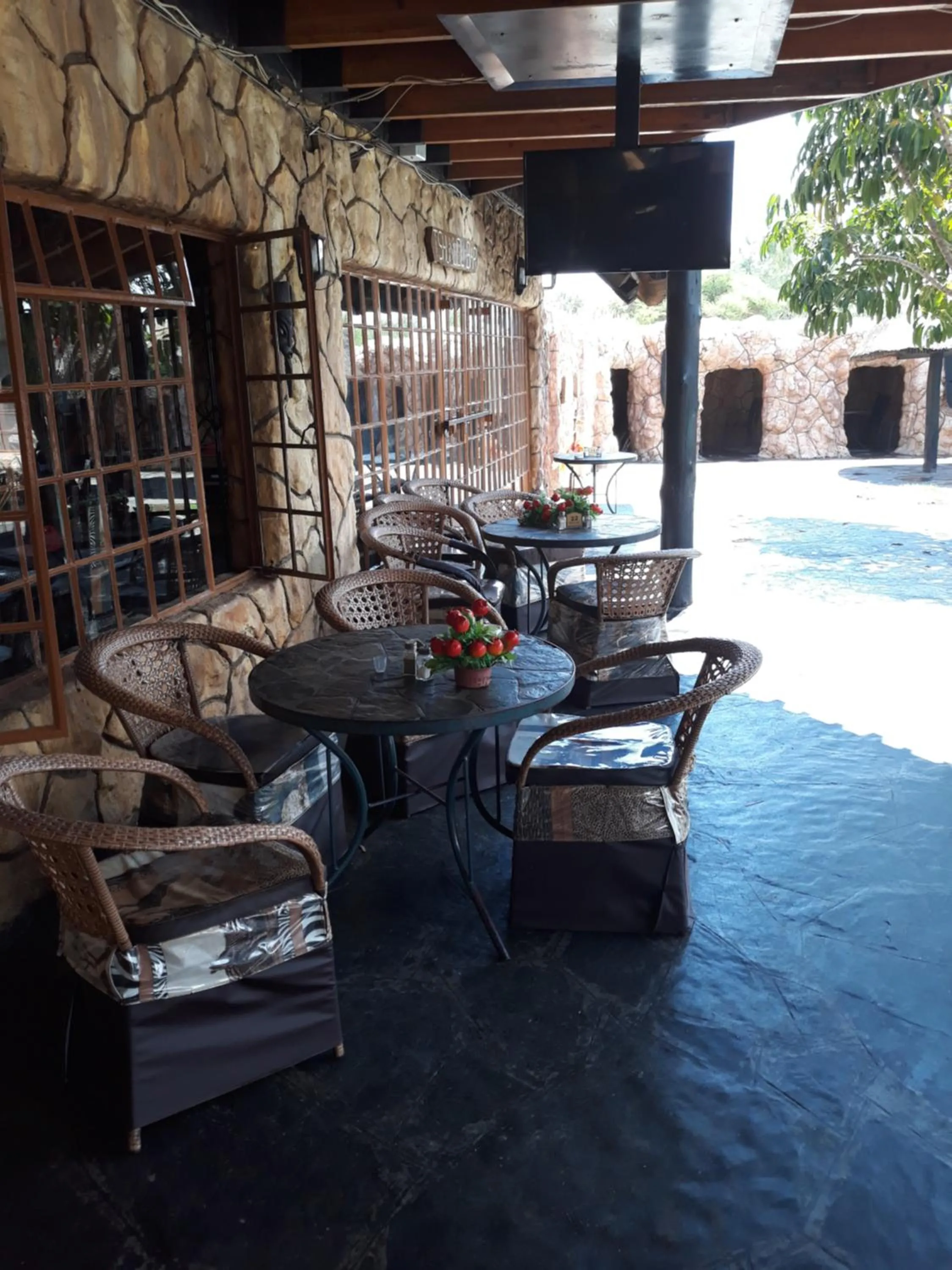 Patio in The Big Five Lodge
