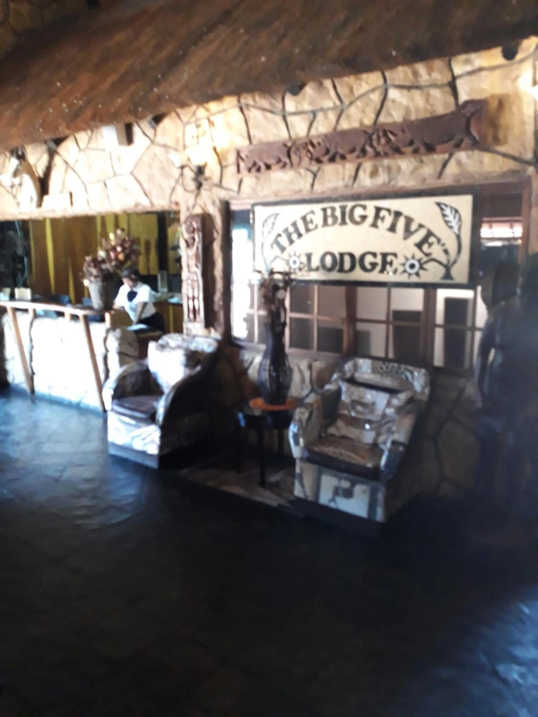 Lobby or reception in The Big Five Lodge