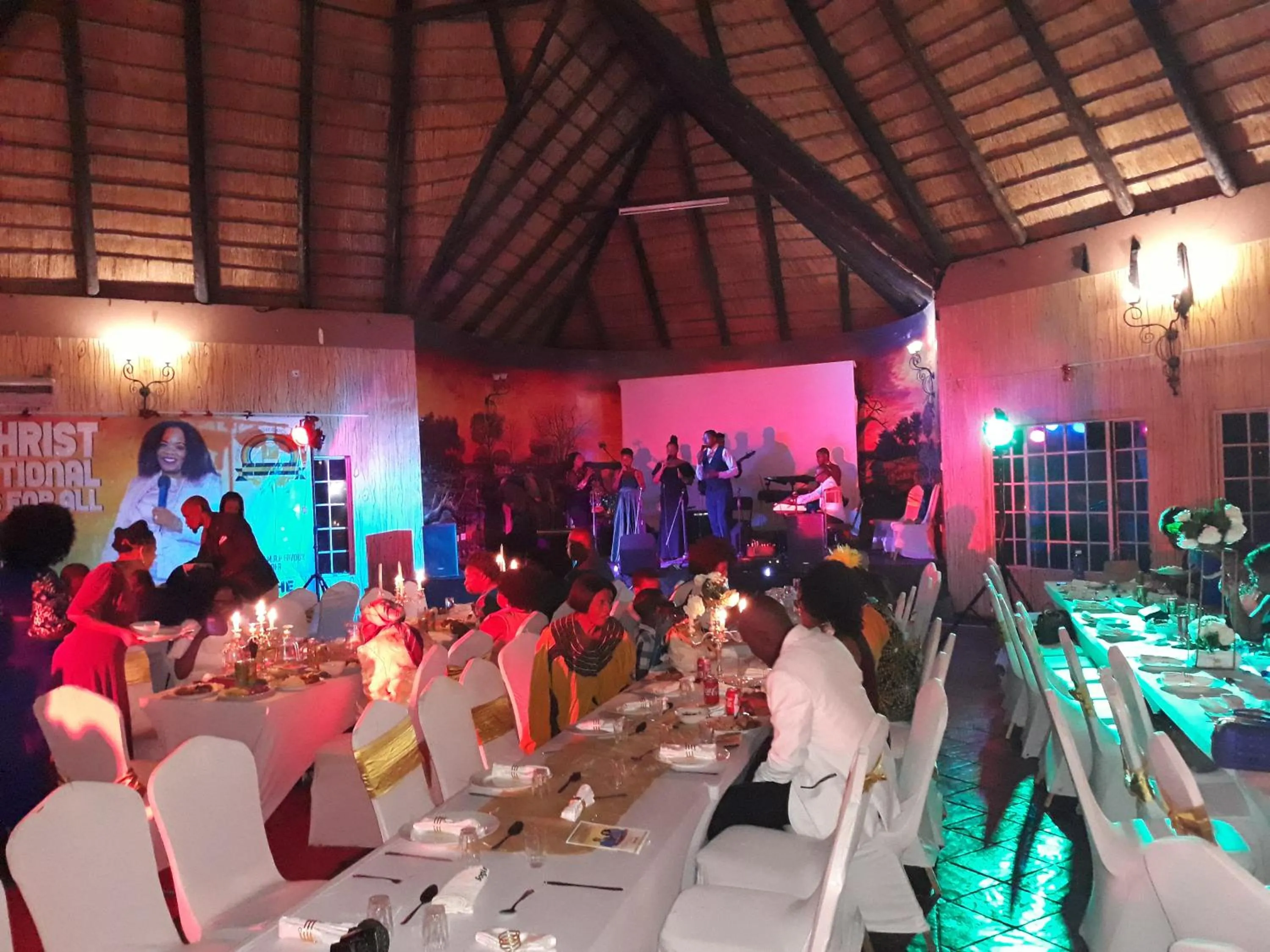 People in The Big Five Lodge