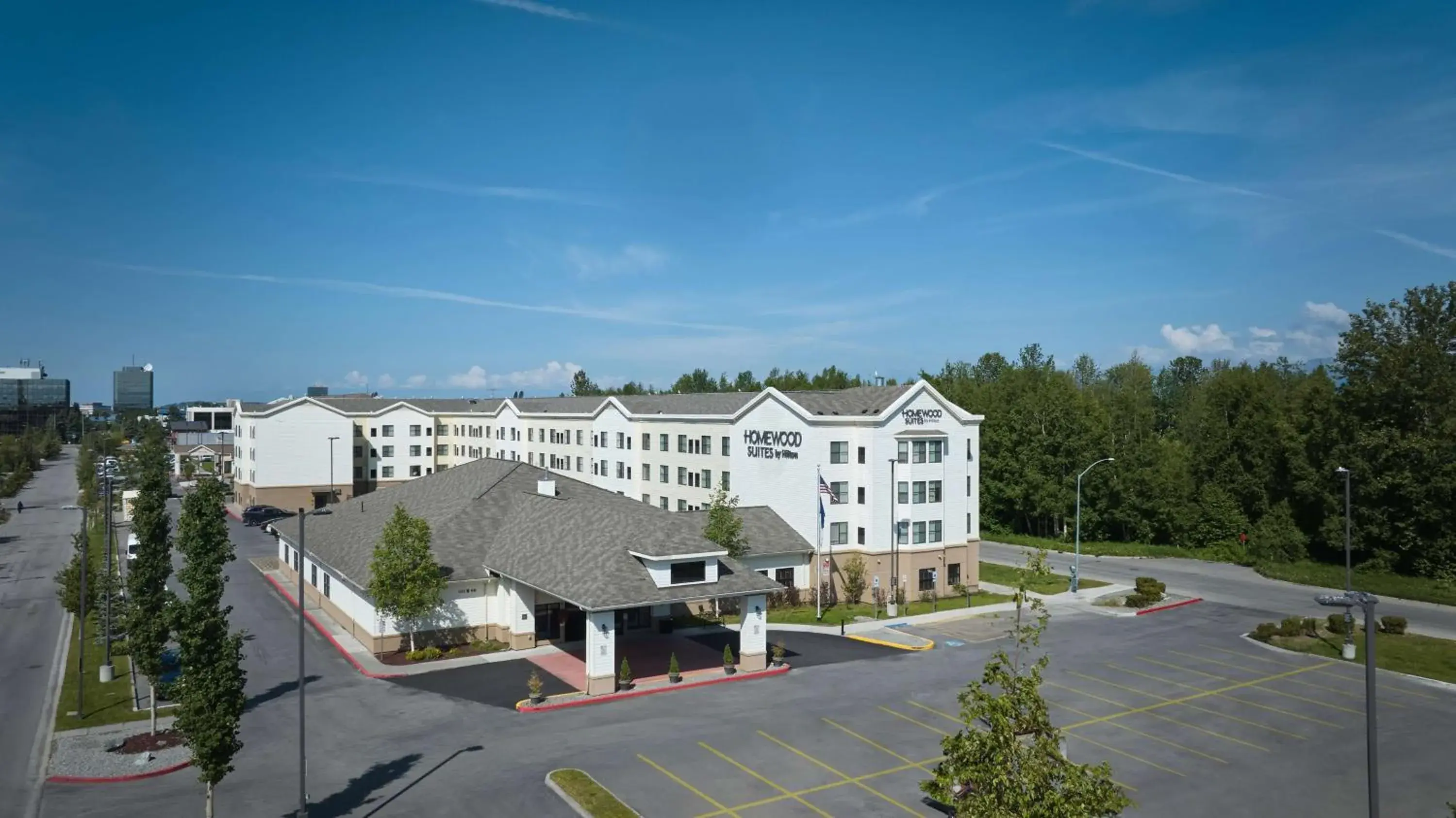 Property building in Homewood Suites by Hilton Anchorage Property building in Homewood Suites by Hilton Anchorage