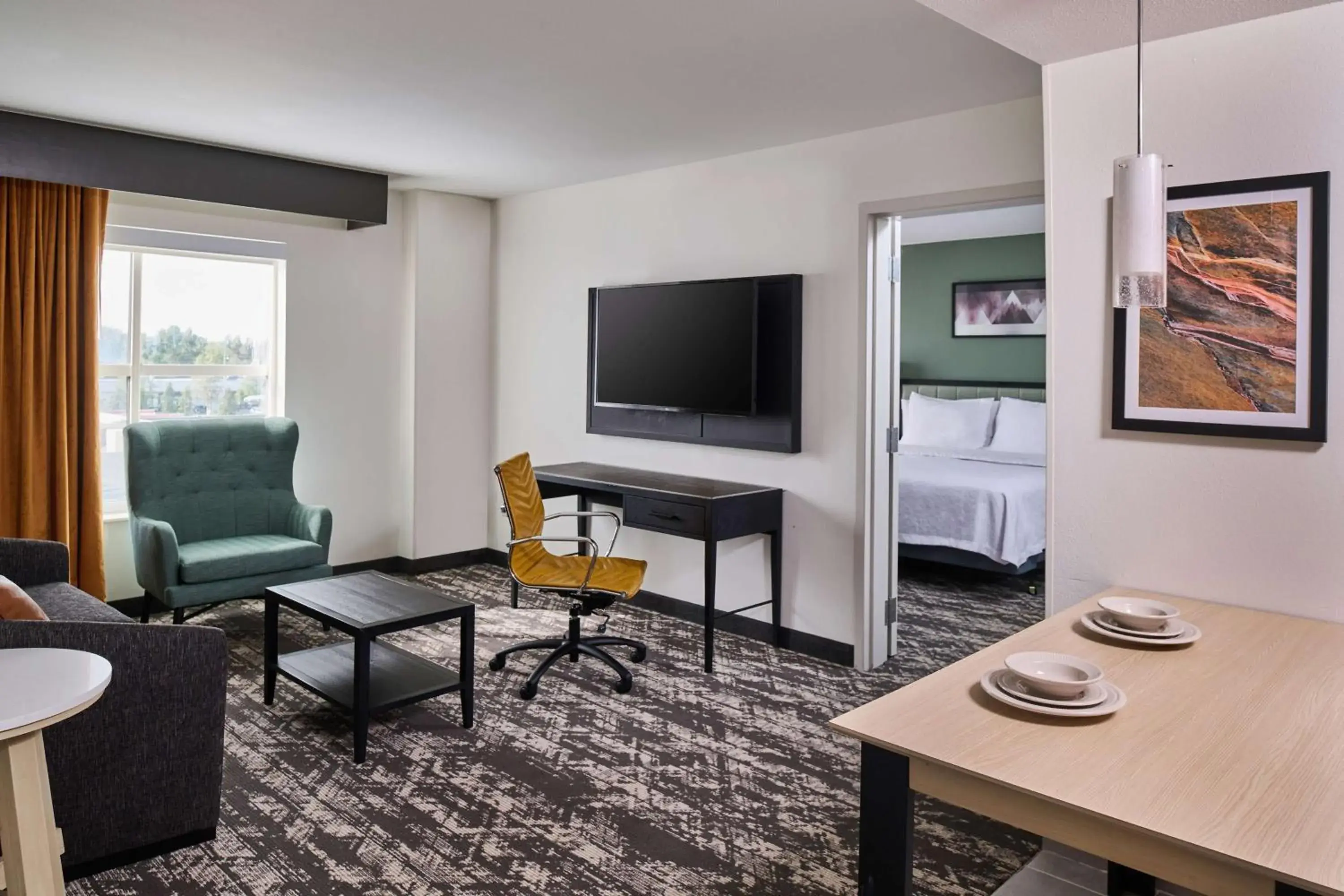 Two-Bedroom King Suite with Two Double Beds in Homewood Suites by Hilton Anchorage Two-Bedroom King Suite with Two Double Beds in Homewood Suites by Hilton Anchorage