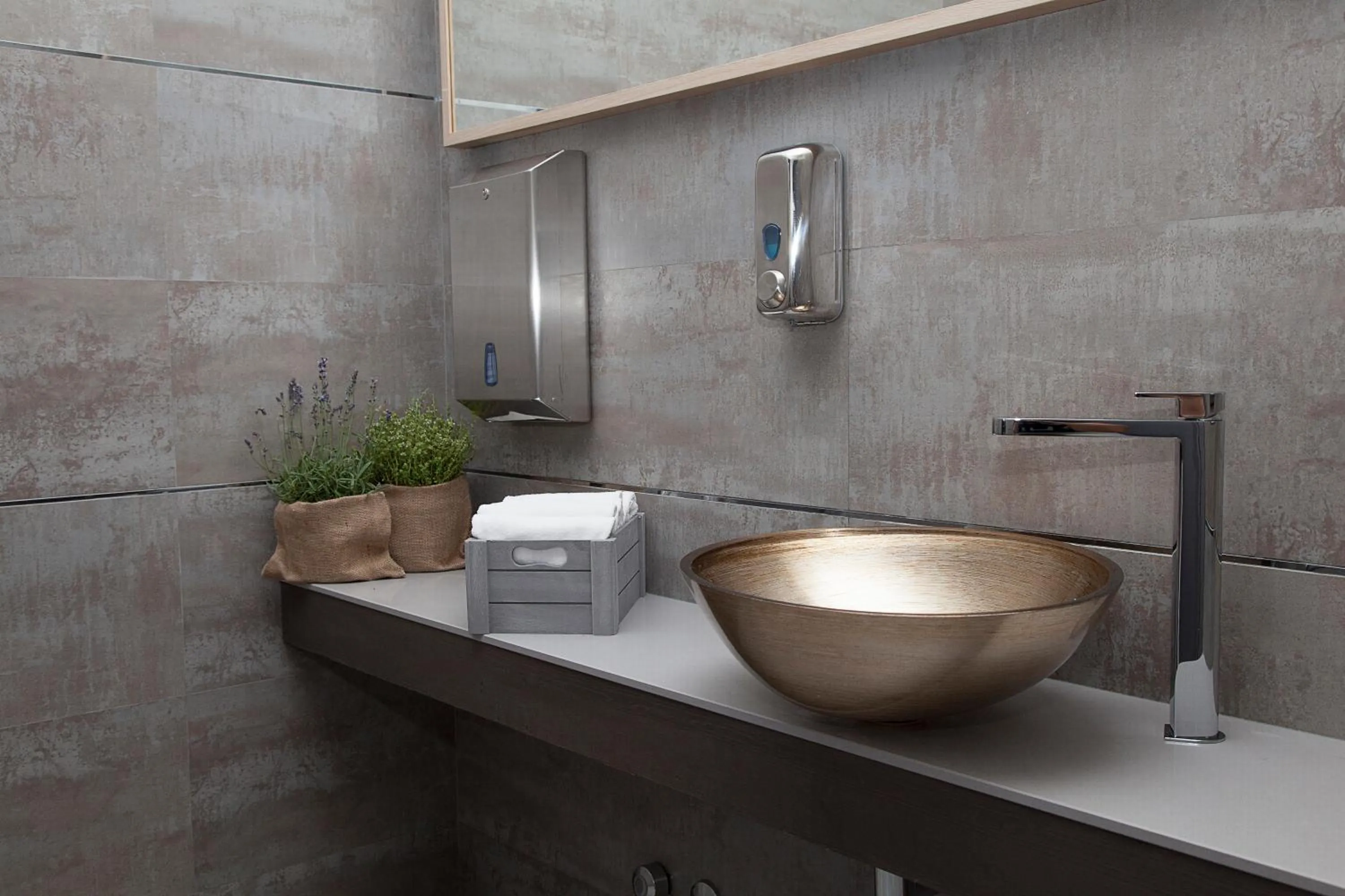 Bathroom in Hotel Helvetia