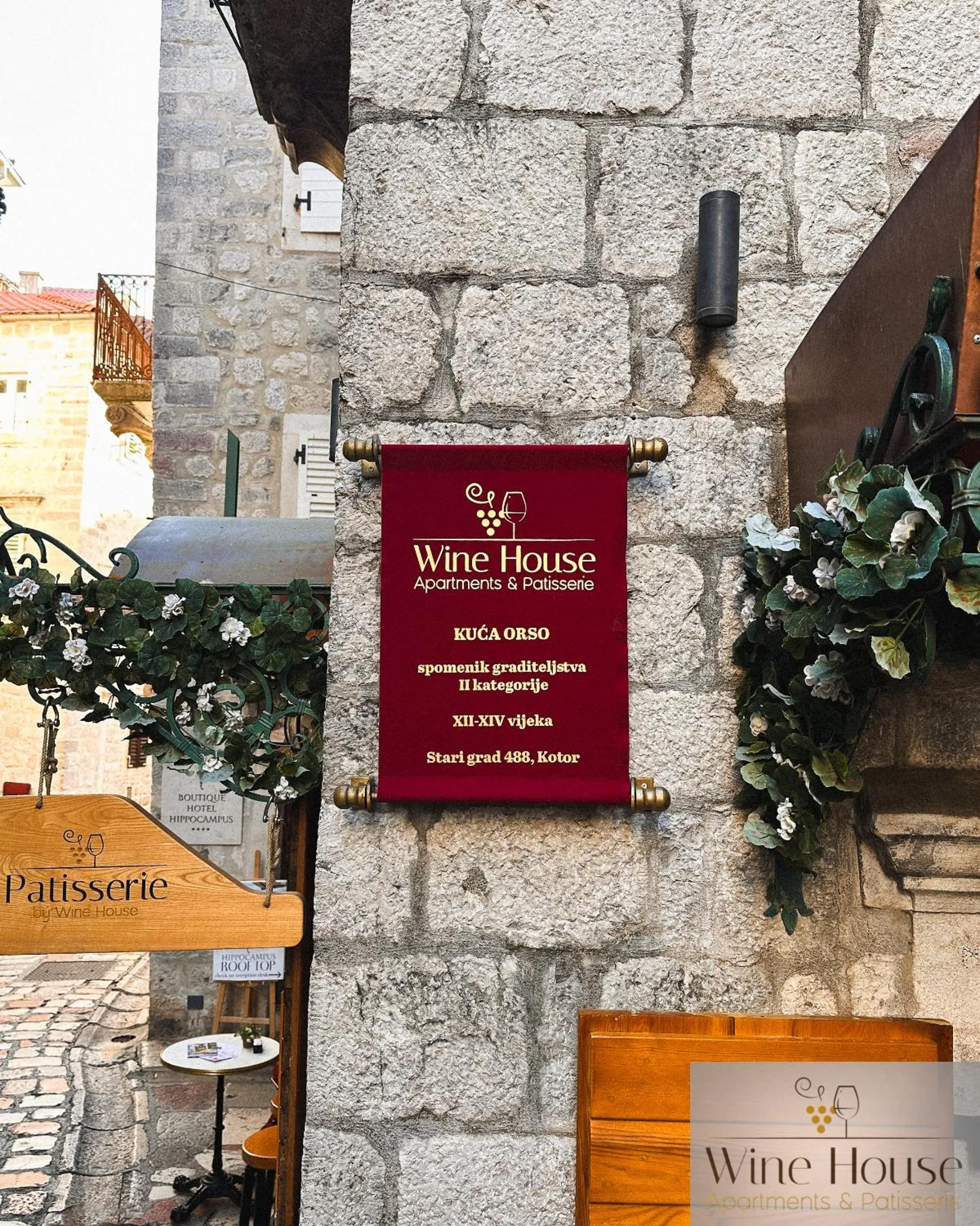 Property building in Apartments Wine House Old Town