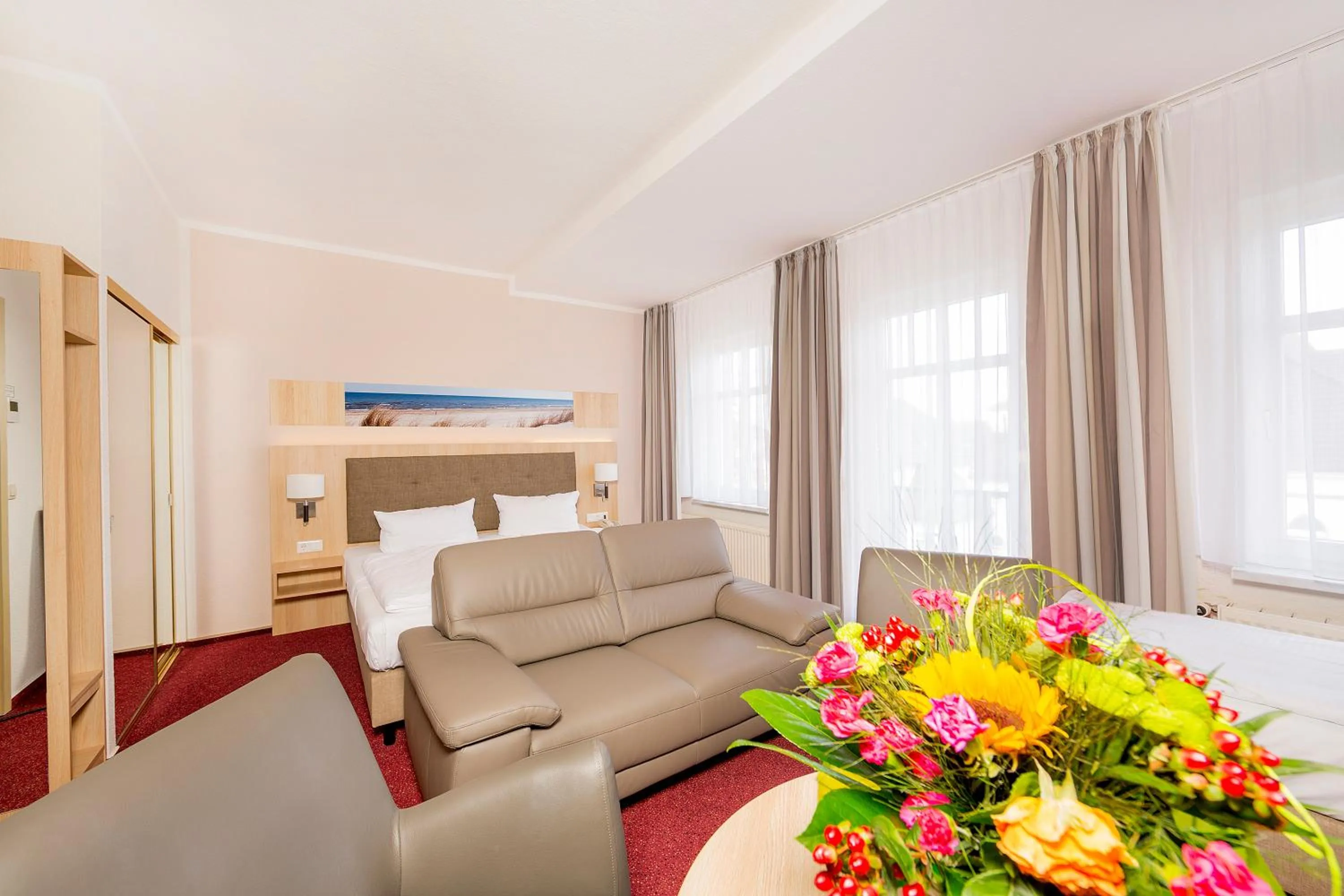 Seating area in Garni Eden Hotels