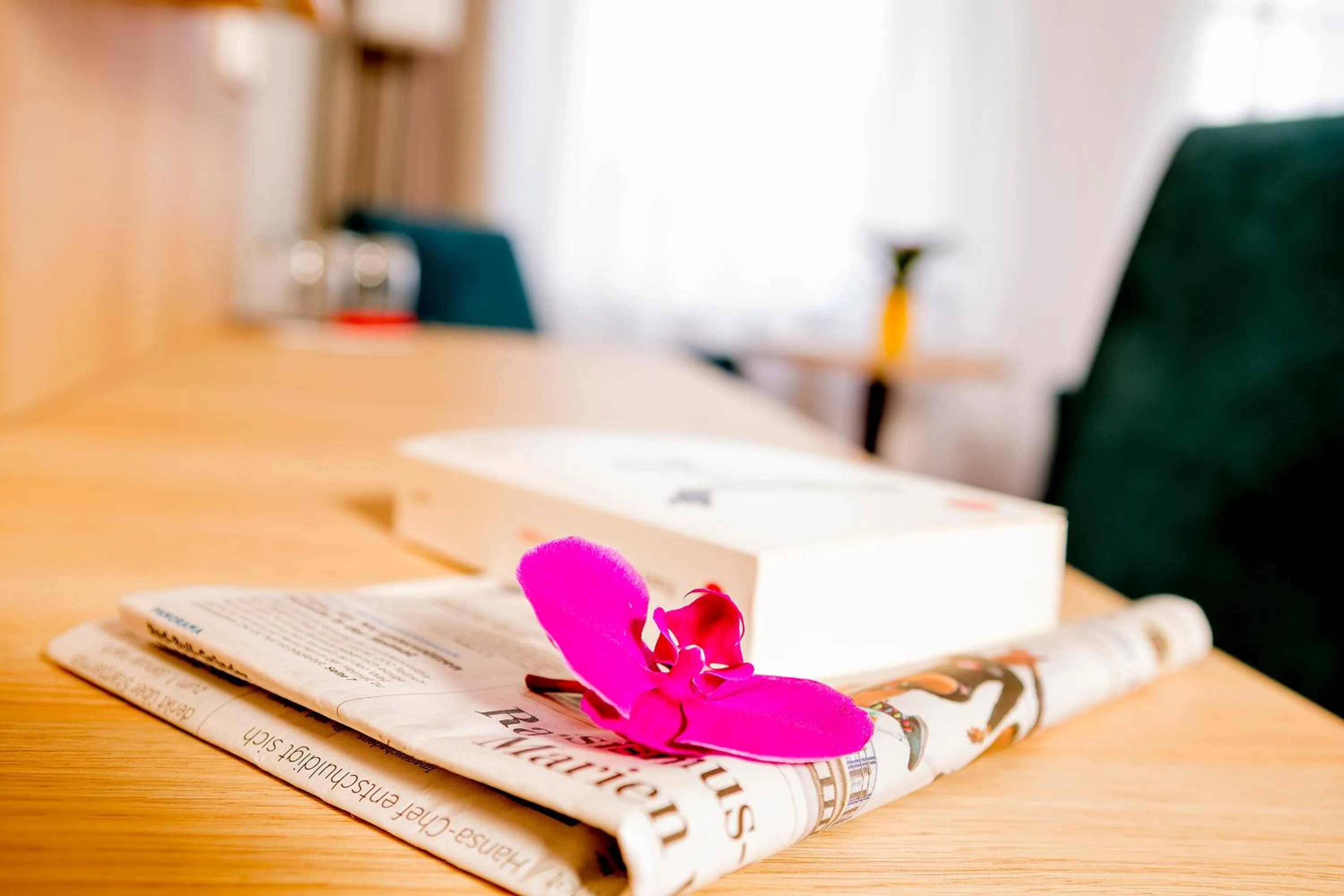 Bed in Garni Eden Hotels