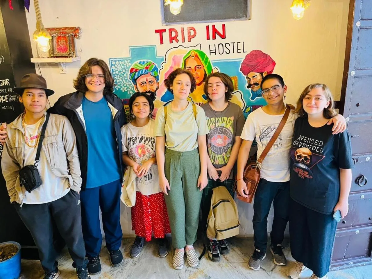 People in Trip In Hostel, Udaipur