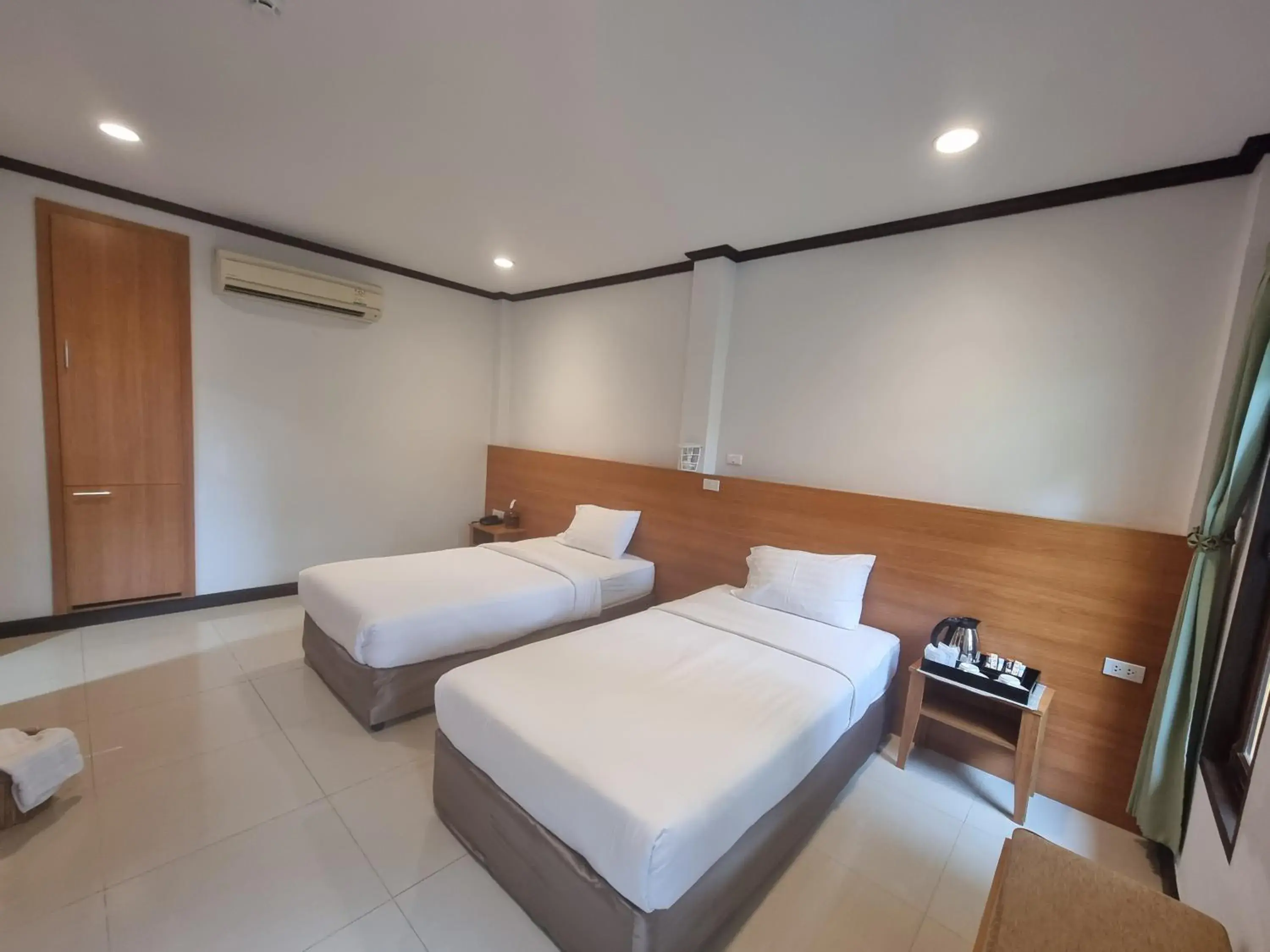 Bedroom, Bed in The Green Beach Resort Bedroom, Bed in The Green Beach Resort