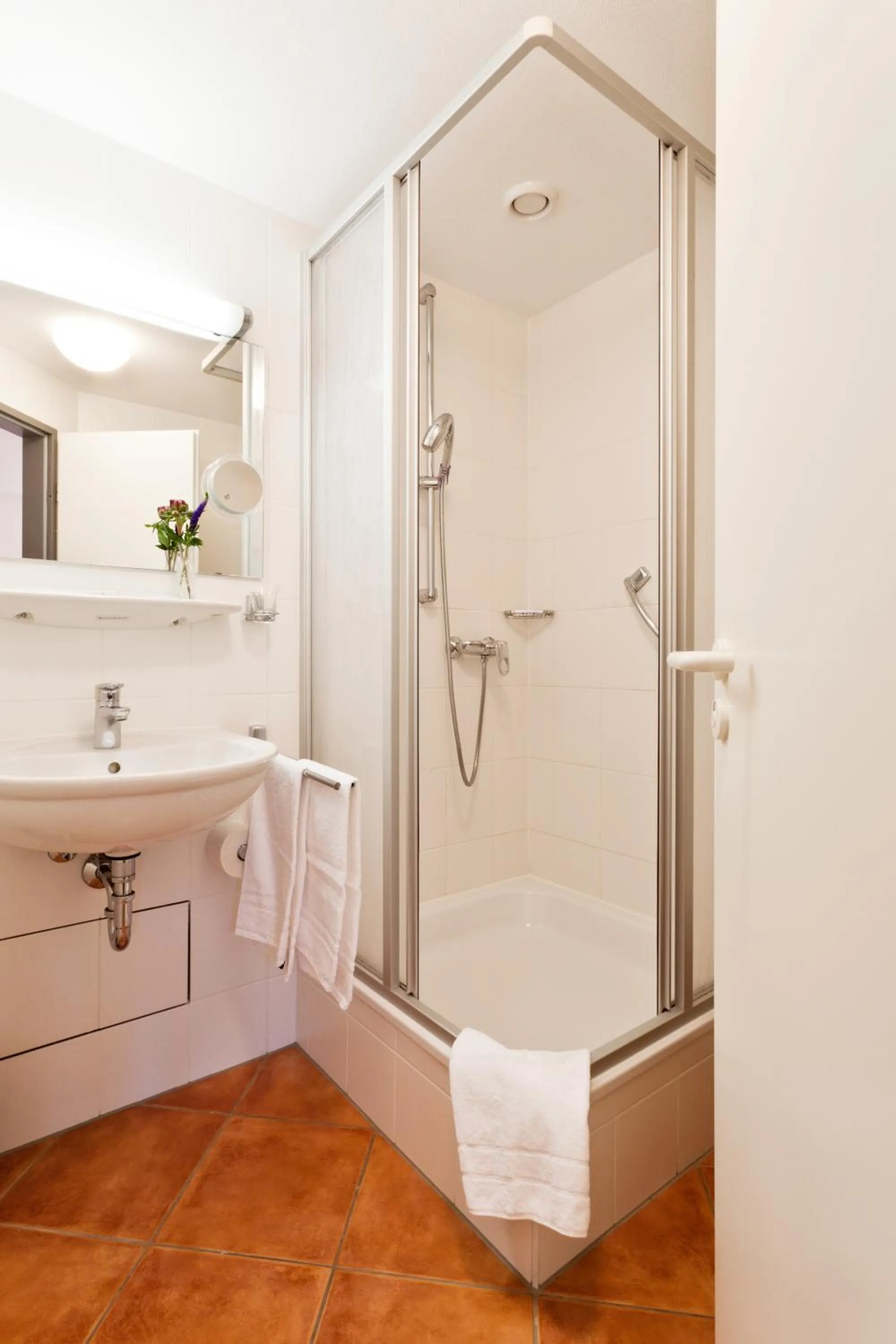 Shower in Hotel & Restaurant Grüner Baum Merzhausen