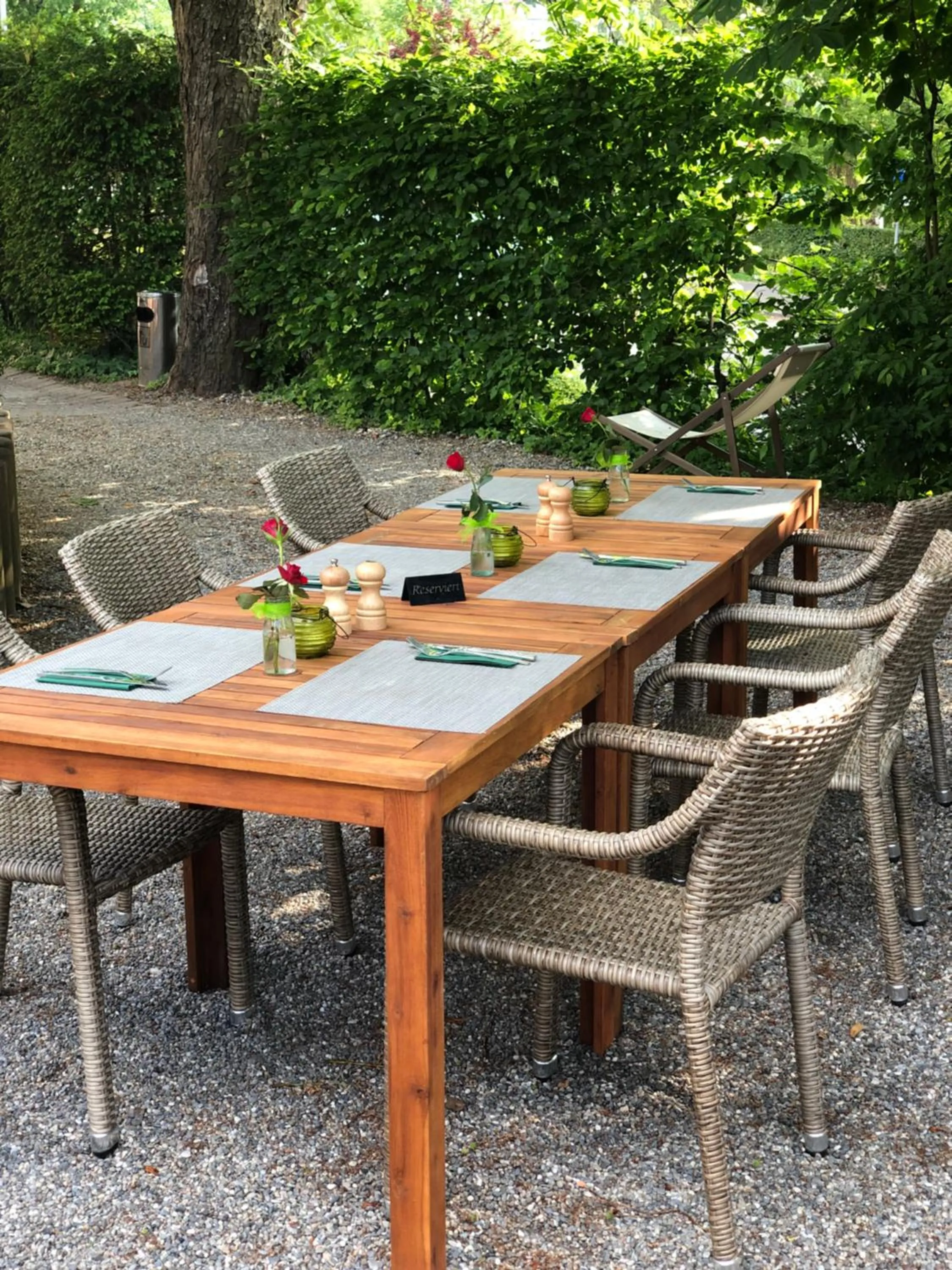Patio in Hotel & Restaurant Grüner Baum Merzhausen