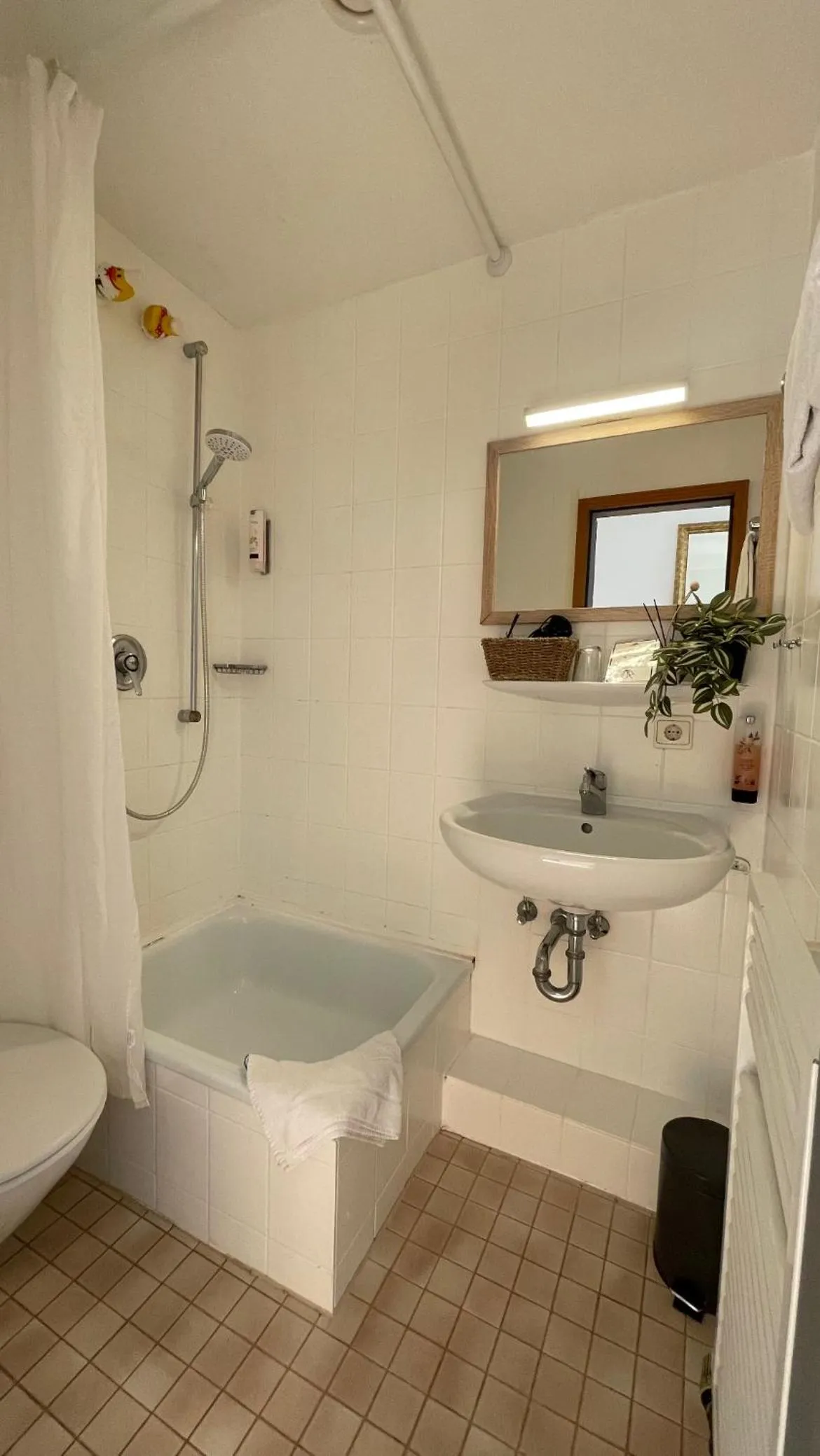 Shower in Hotel & Restaurant Grüner Baum Merzhausen