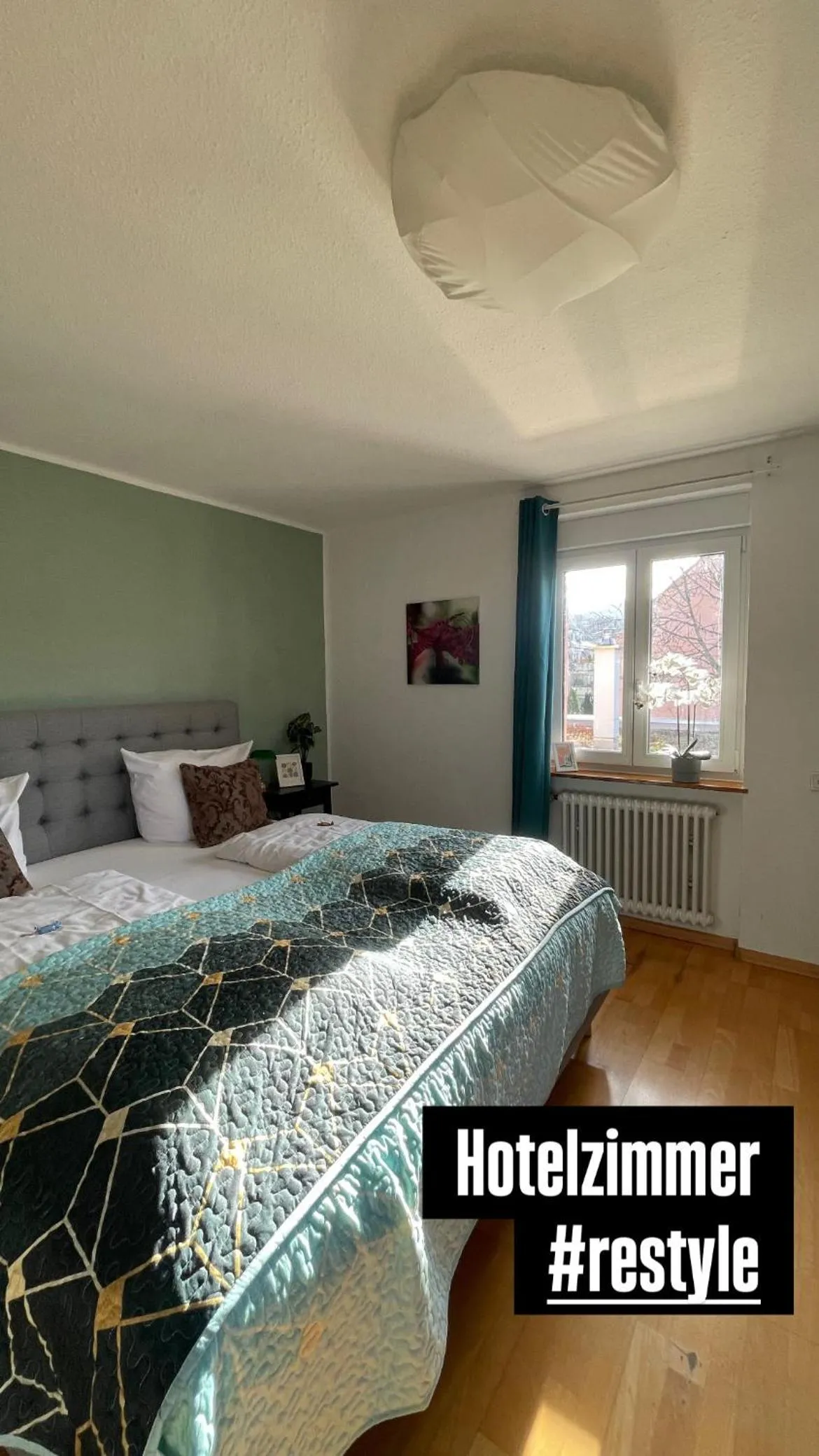 Bedroom, Bed in Hotel & Restaurant Grüner Baum Merzhausen