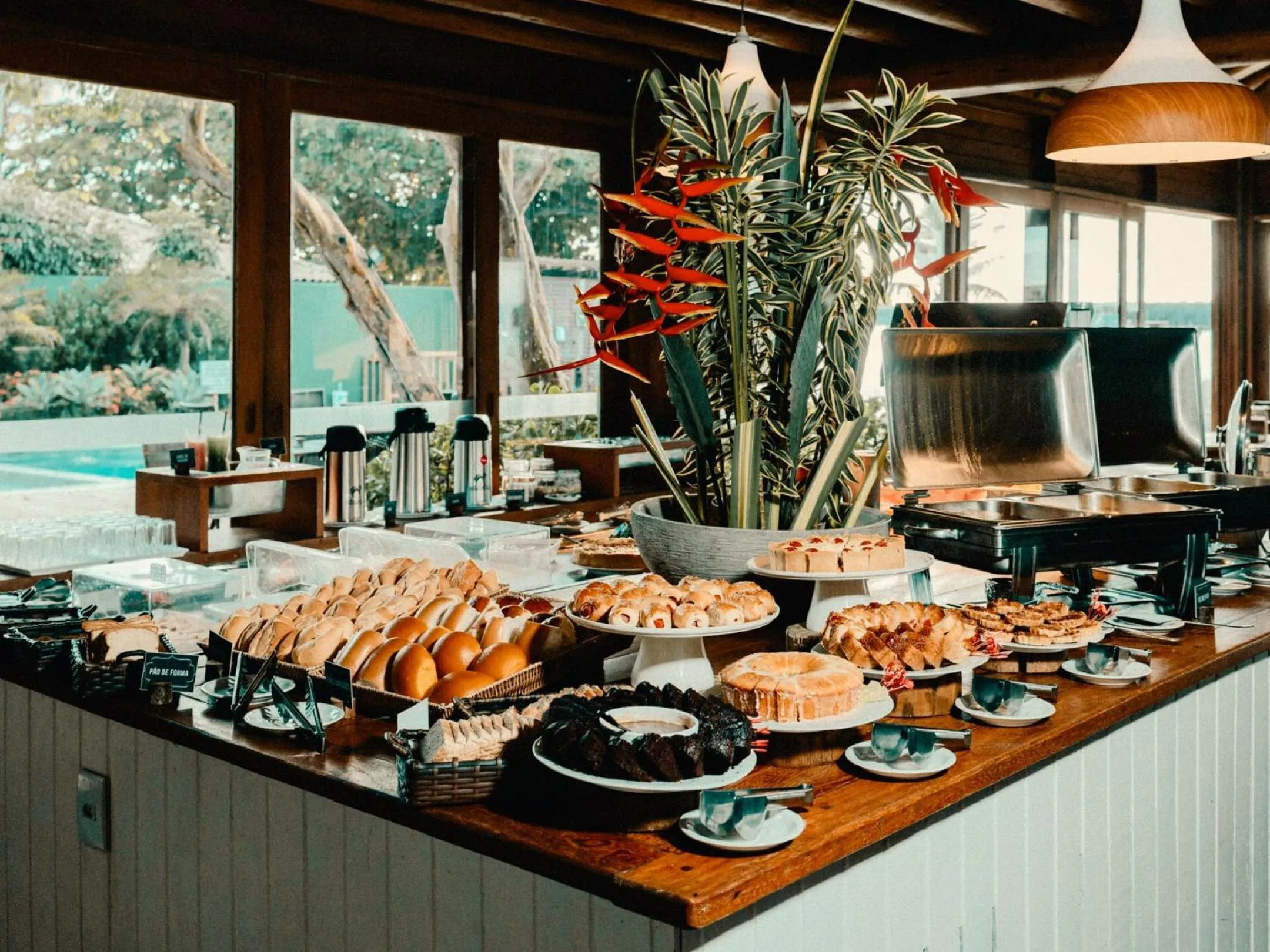 Breakfast in Carambola Hotel