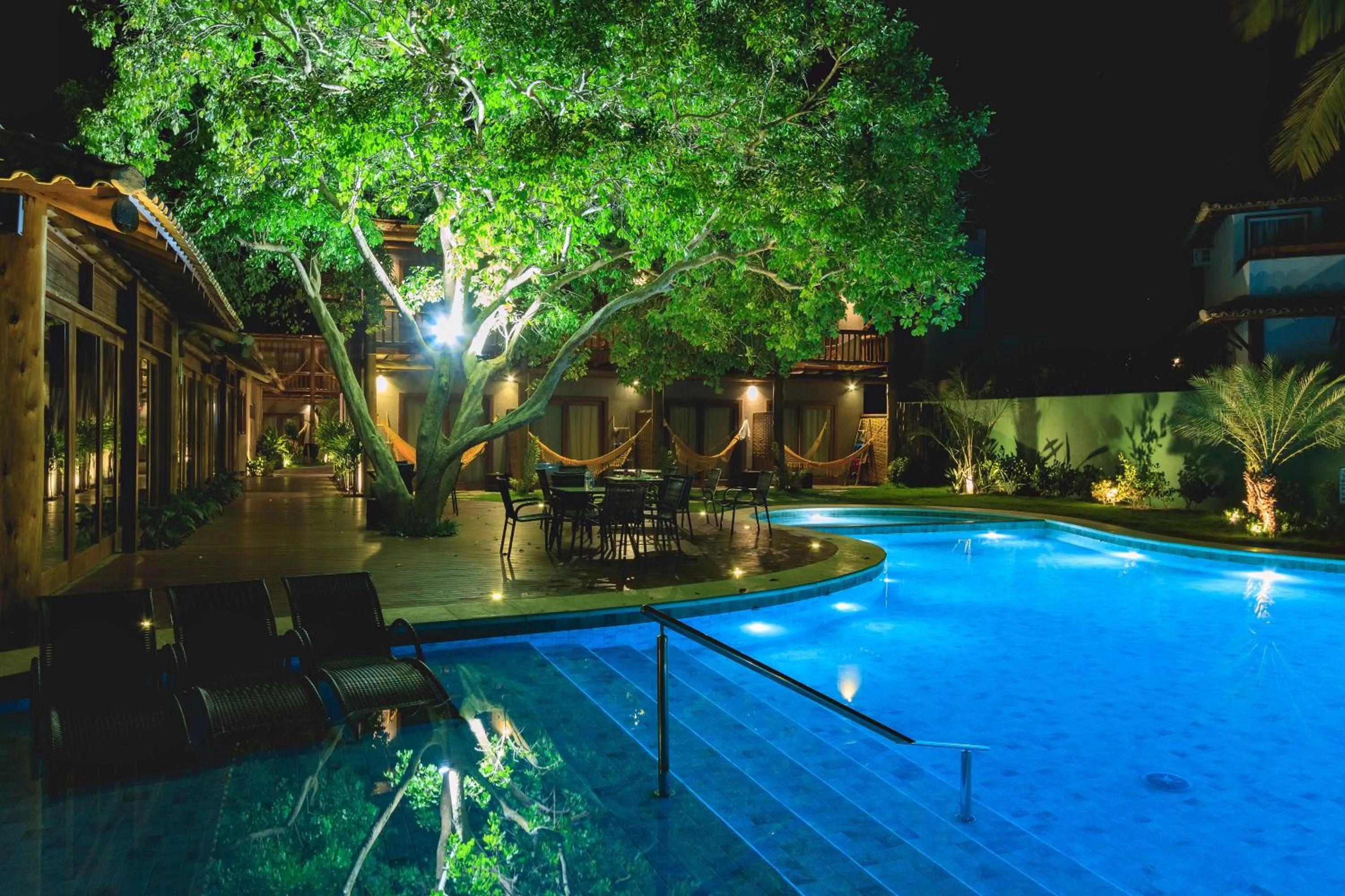 Swimming pool in Carambola Hotel