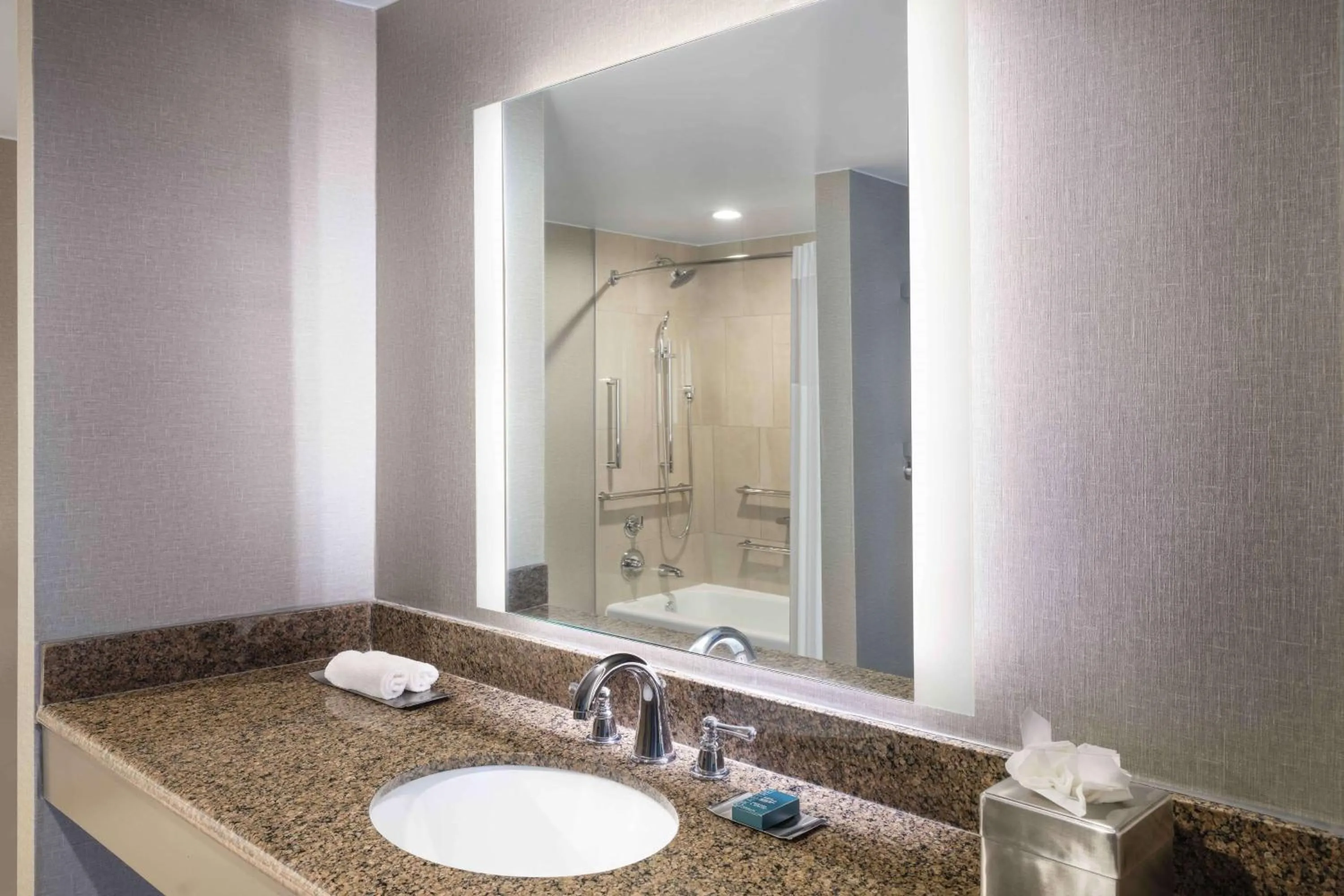 Bathroom in DoubleTree by Hilton Austin