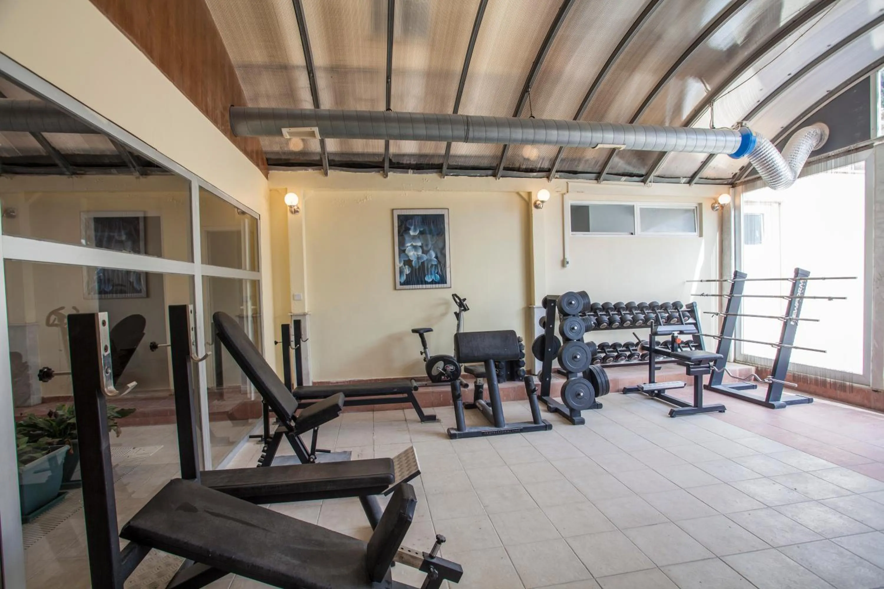 Fitness centre/facilities in My Solmaz Hotel