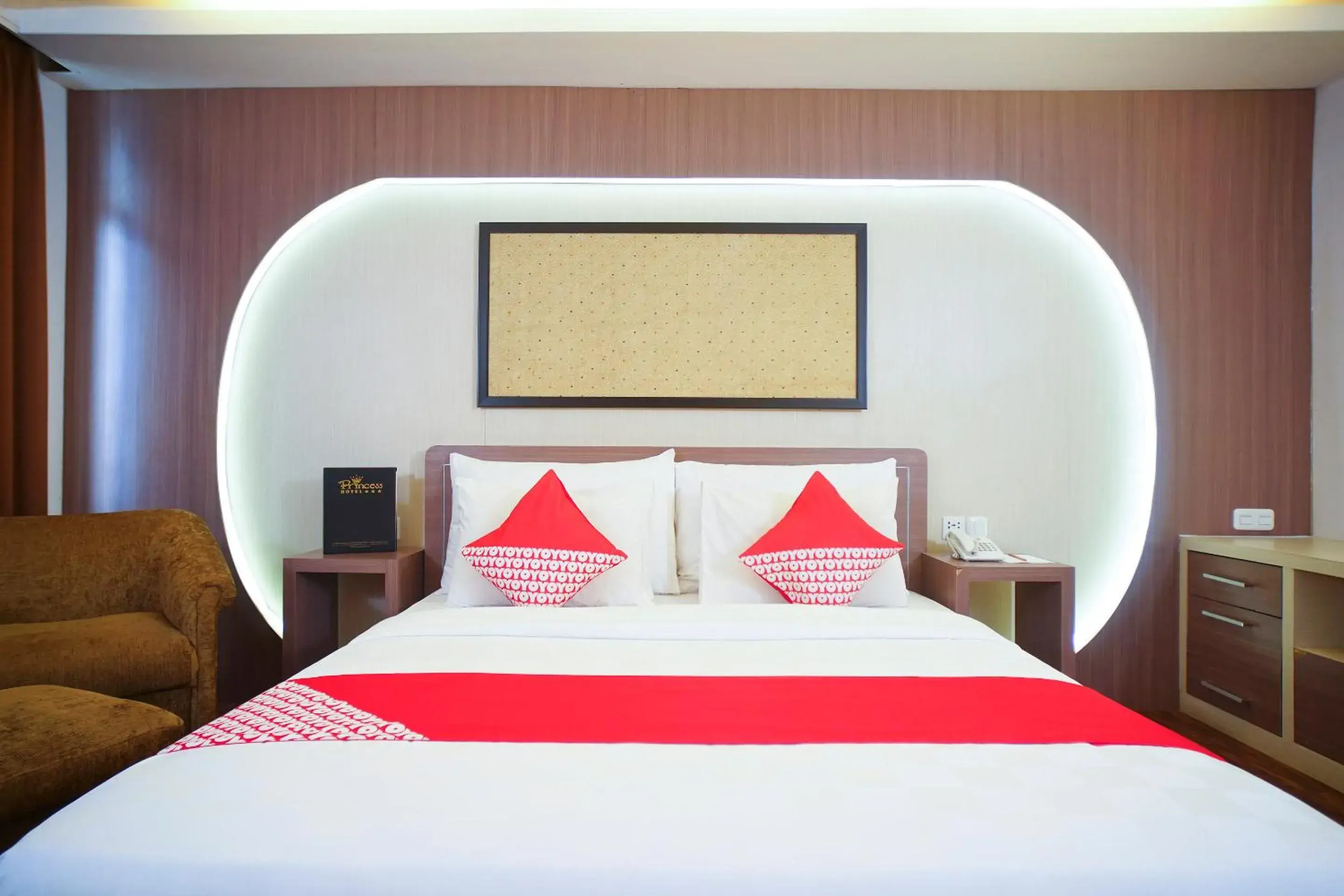 Bedroom, Bed in Collection O 166 Hotel Princess Bedroom, Bed in Collection O 166 Hotel Princess