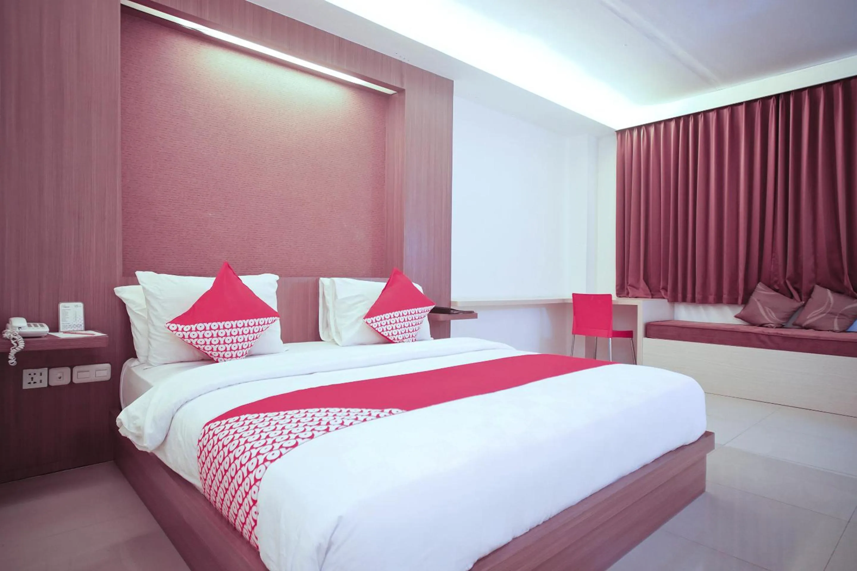 Bedroom, Bed in Collection O 166 Hotel Princess