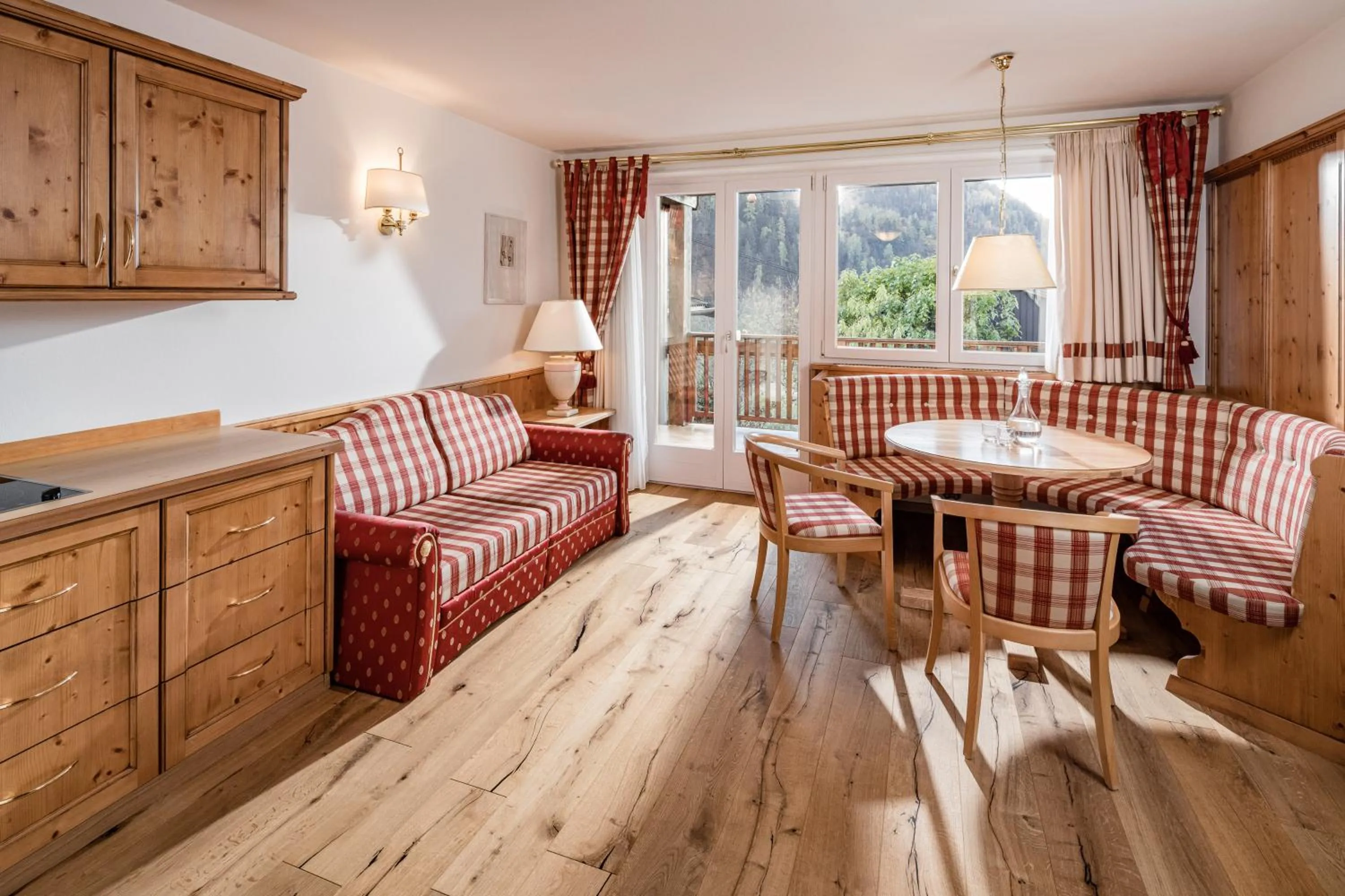Living room in Hotel Saltauserhof