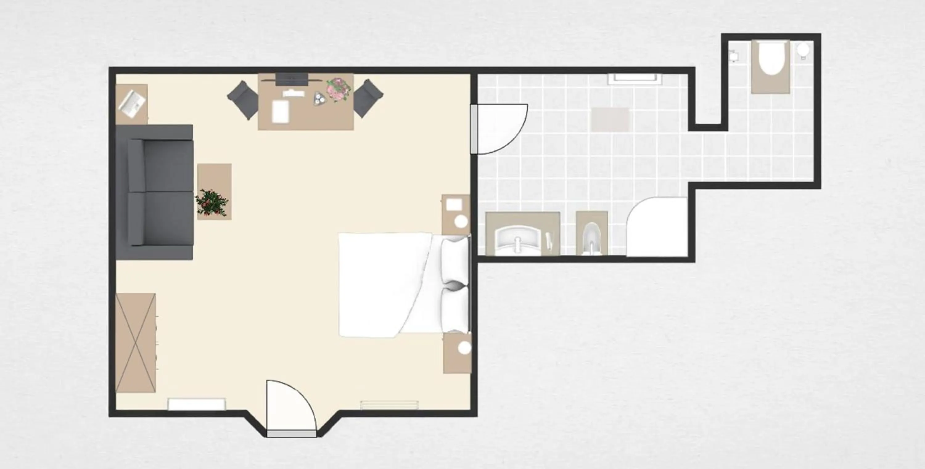 Floor plan in Hotel Saltauserhof