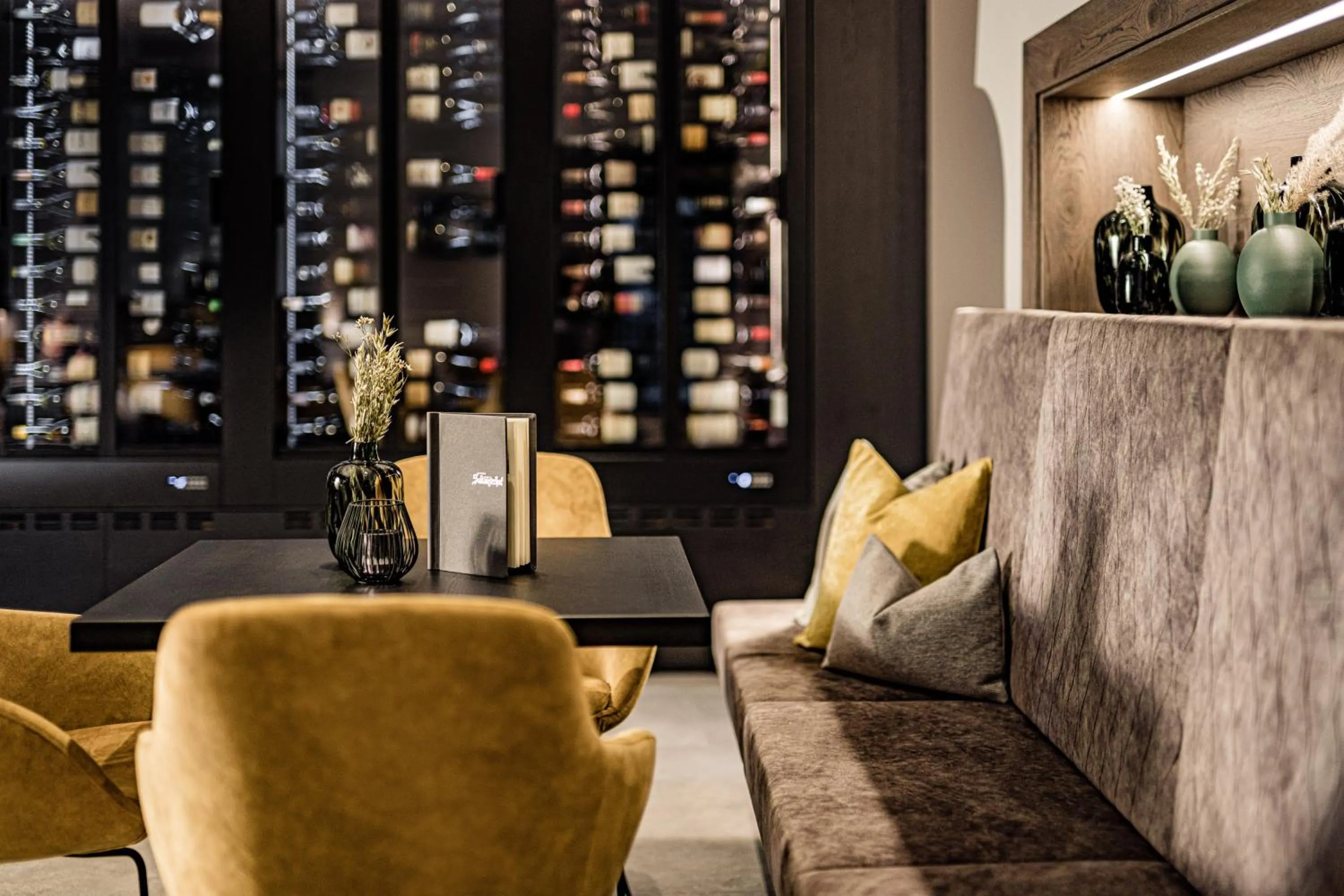 Lounge or bar in Hotel Saltauserhof