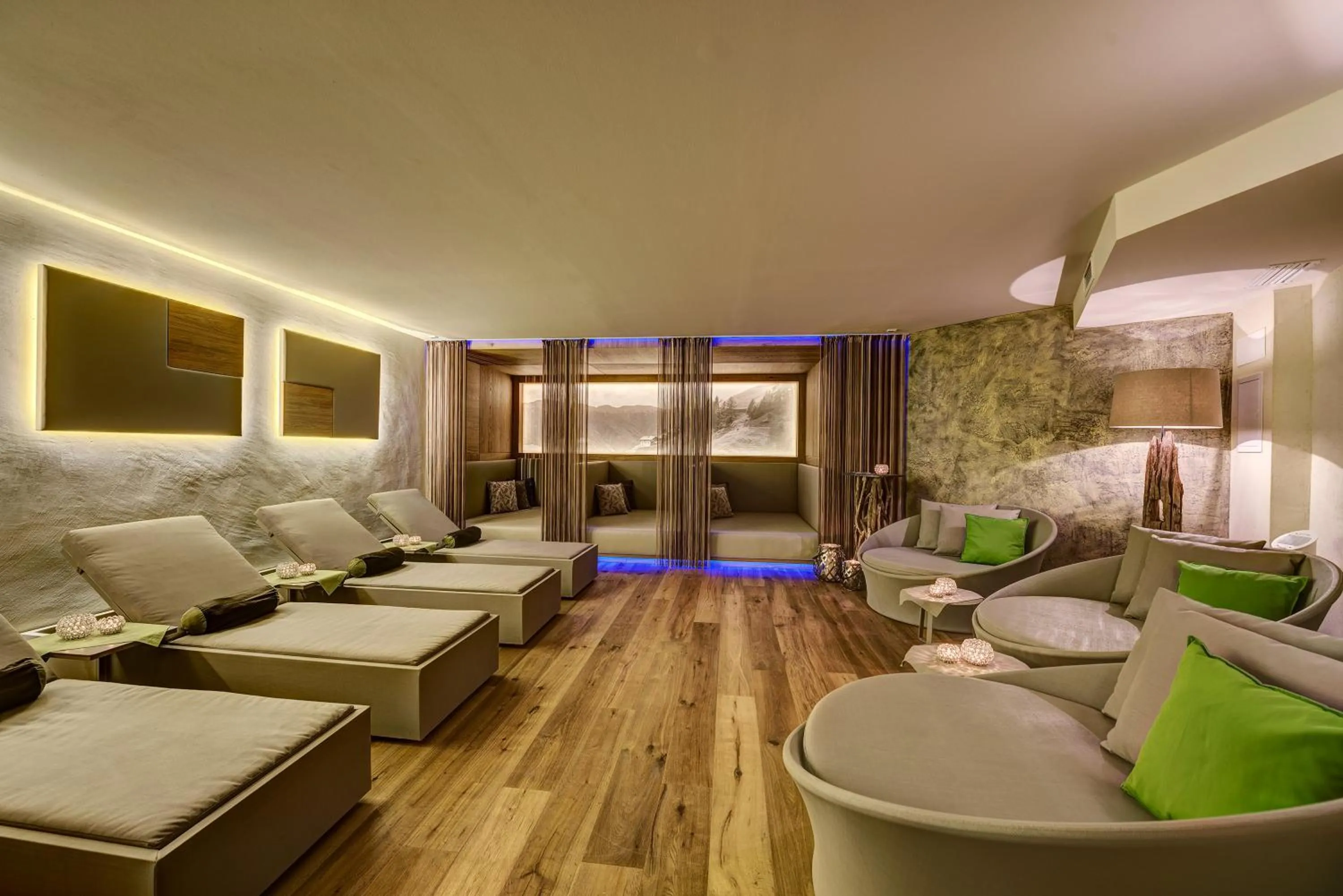 Spa and wellness centre/facilities in Hotel Saltauserhof