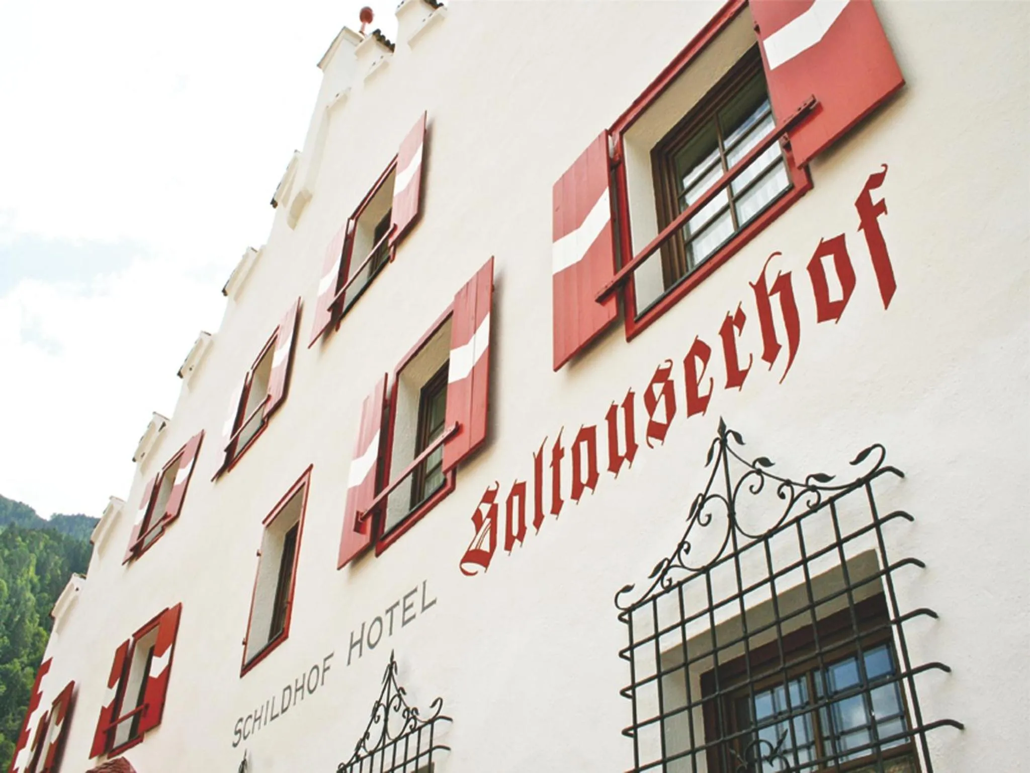Facade/entrance in Hotel Saltauserhof