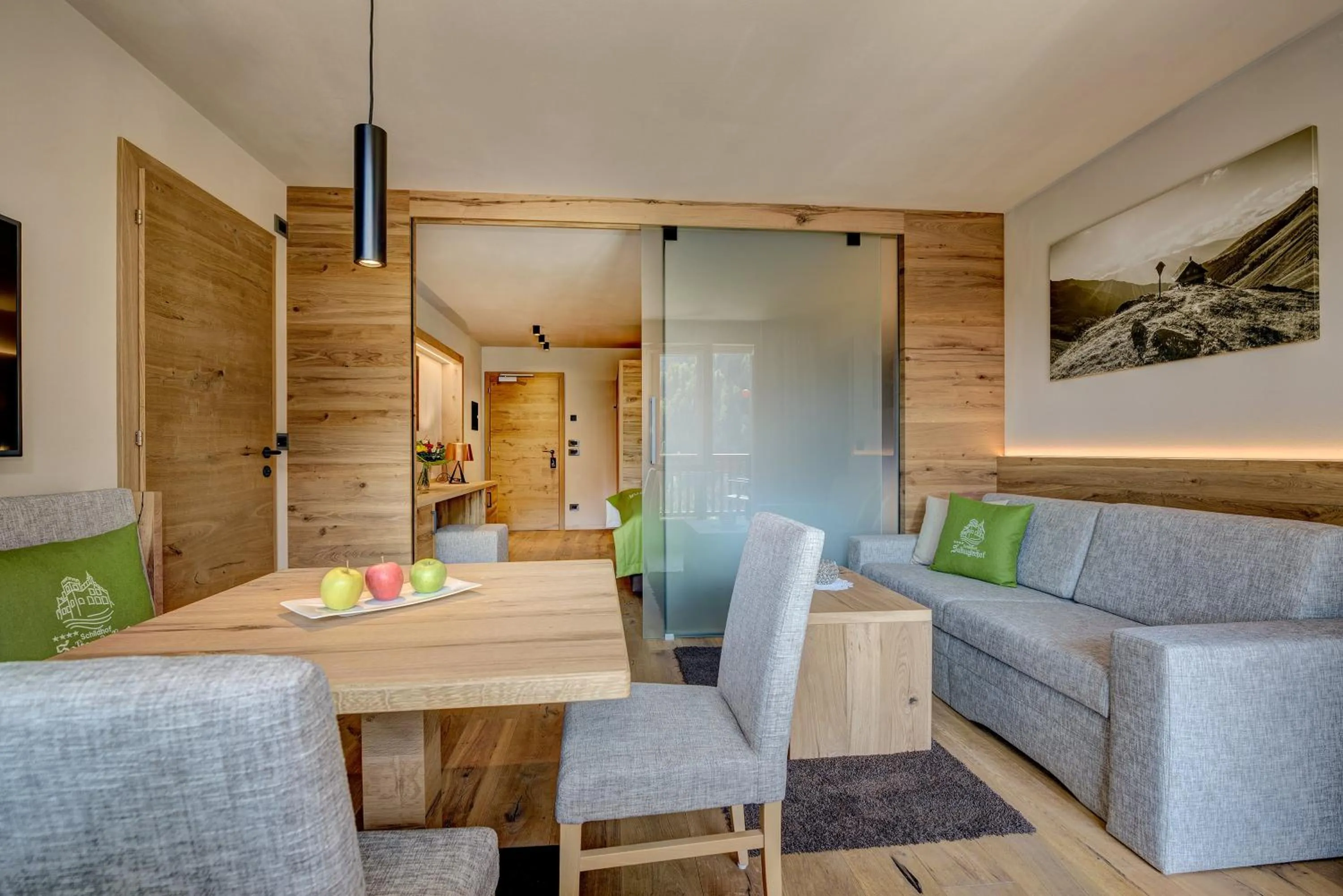 Living room in Hotel Saltauserhof