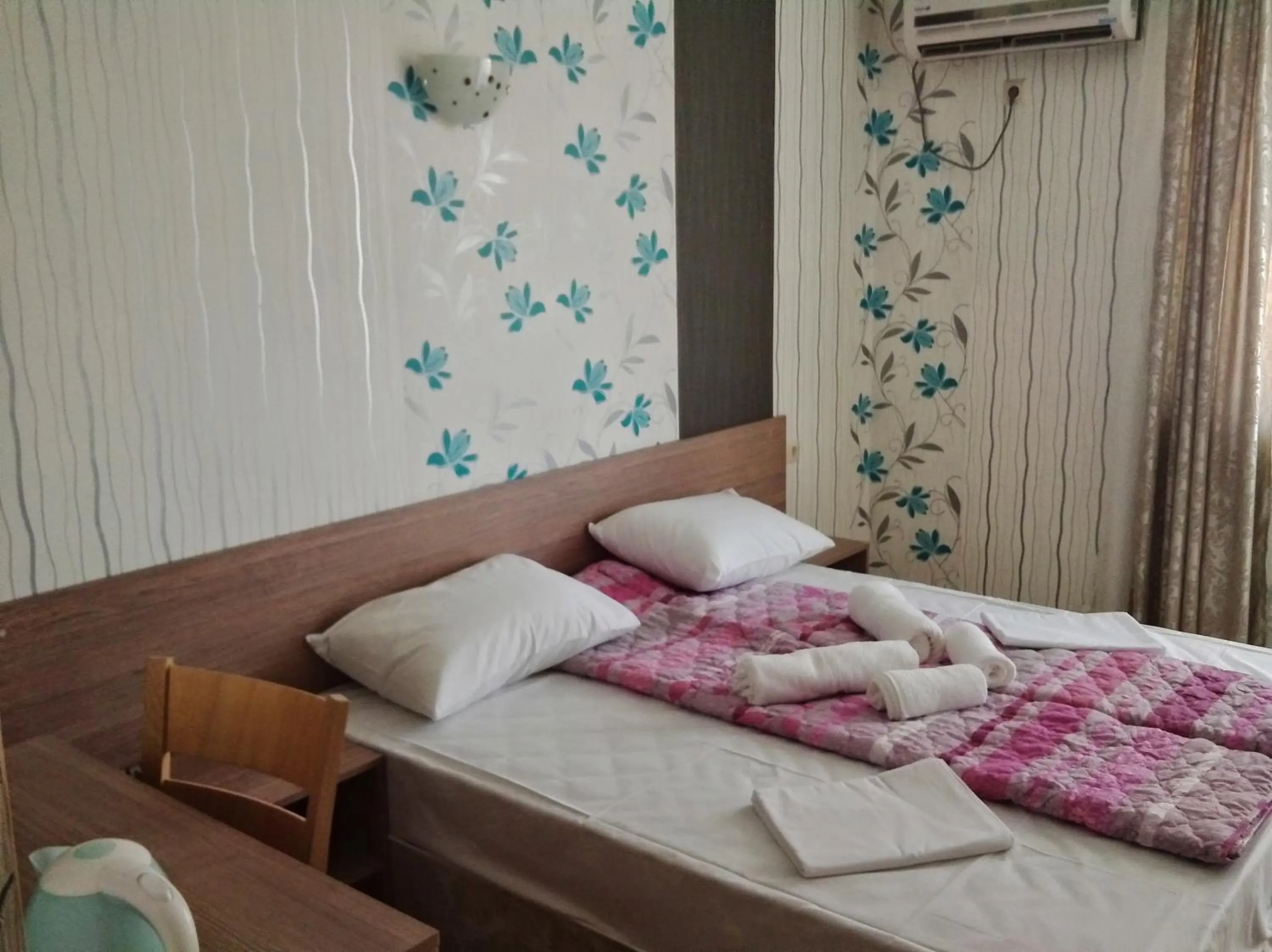 Bed in Morska Zvezda Guest House