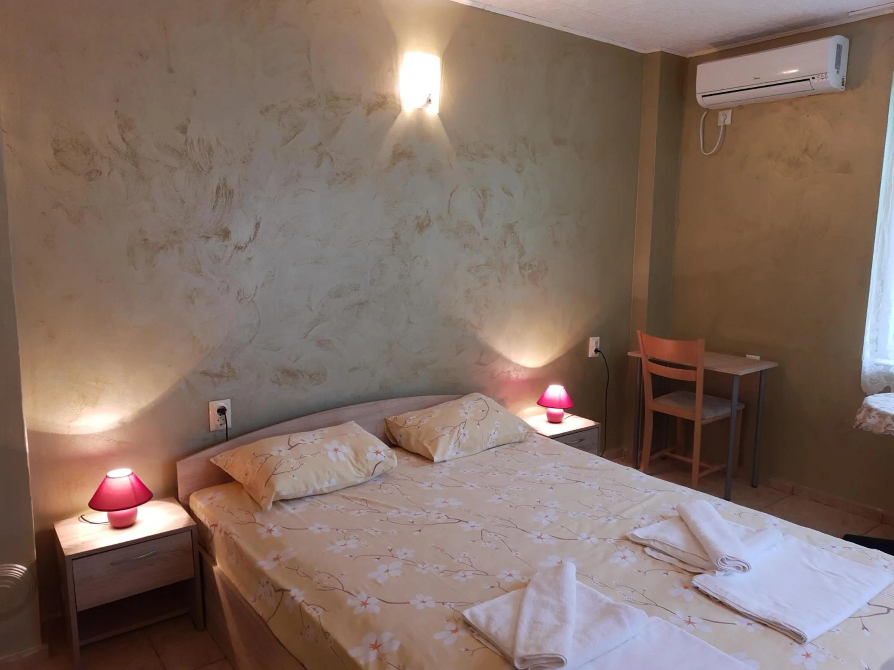 Bed in Morska Zvezda Guest House