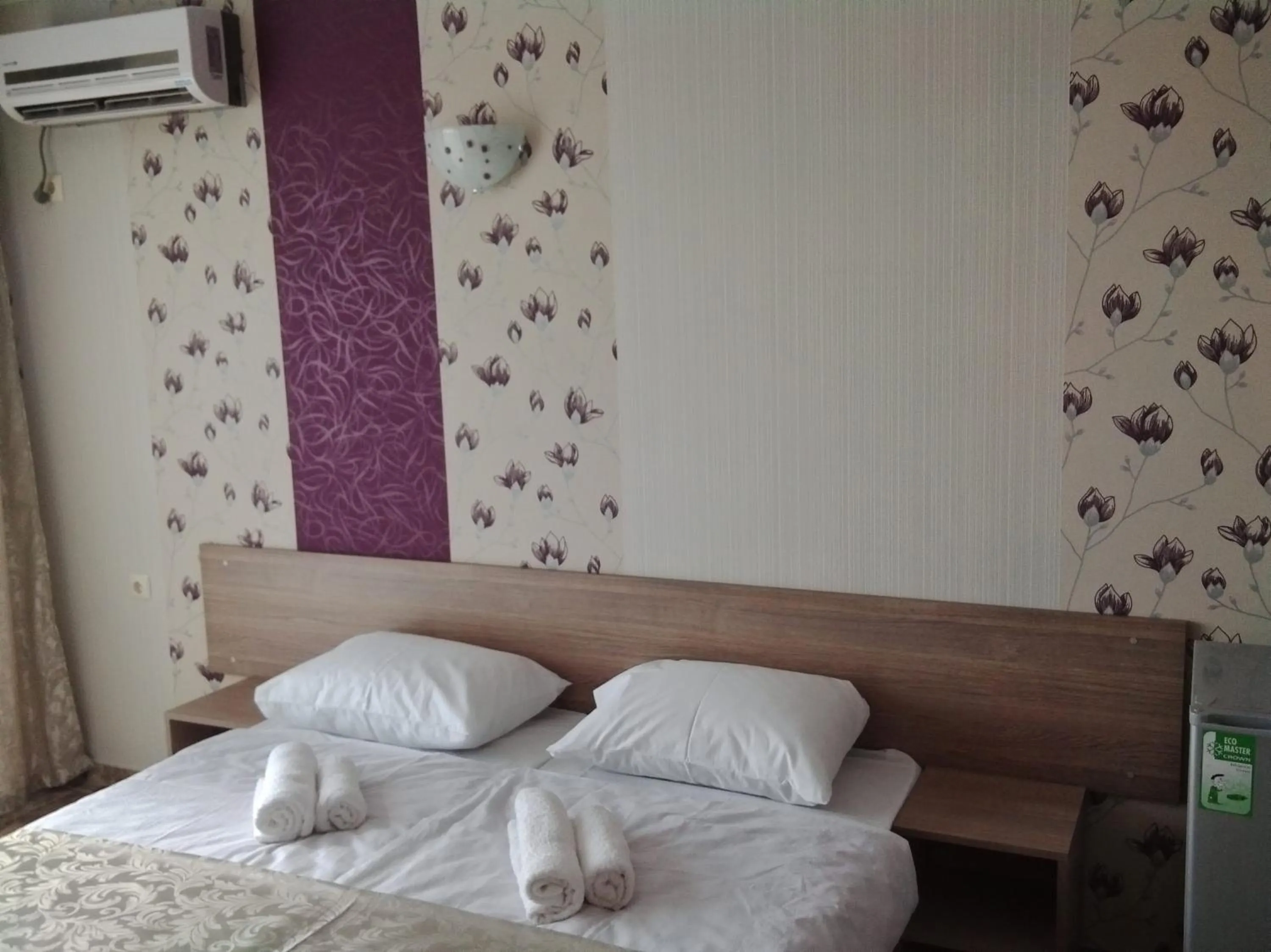 Bed in Morska Zvezda Guest House