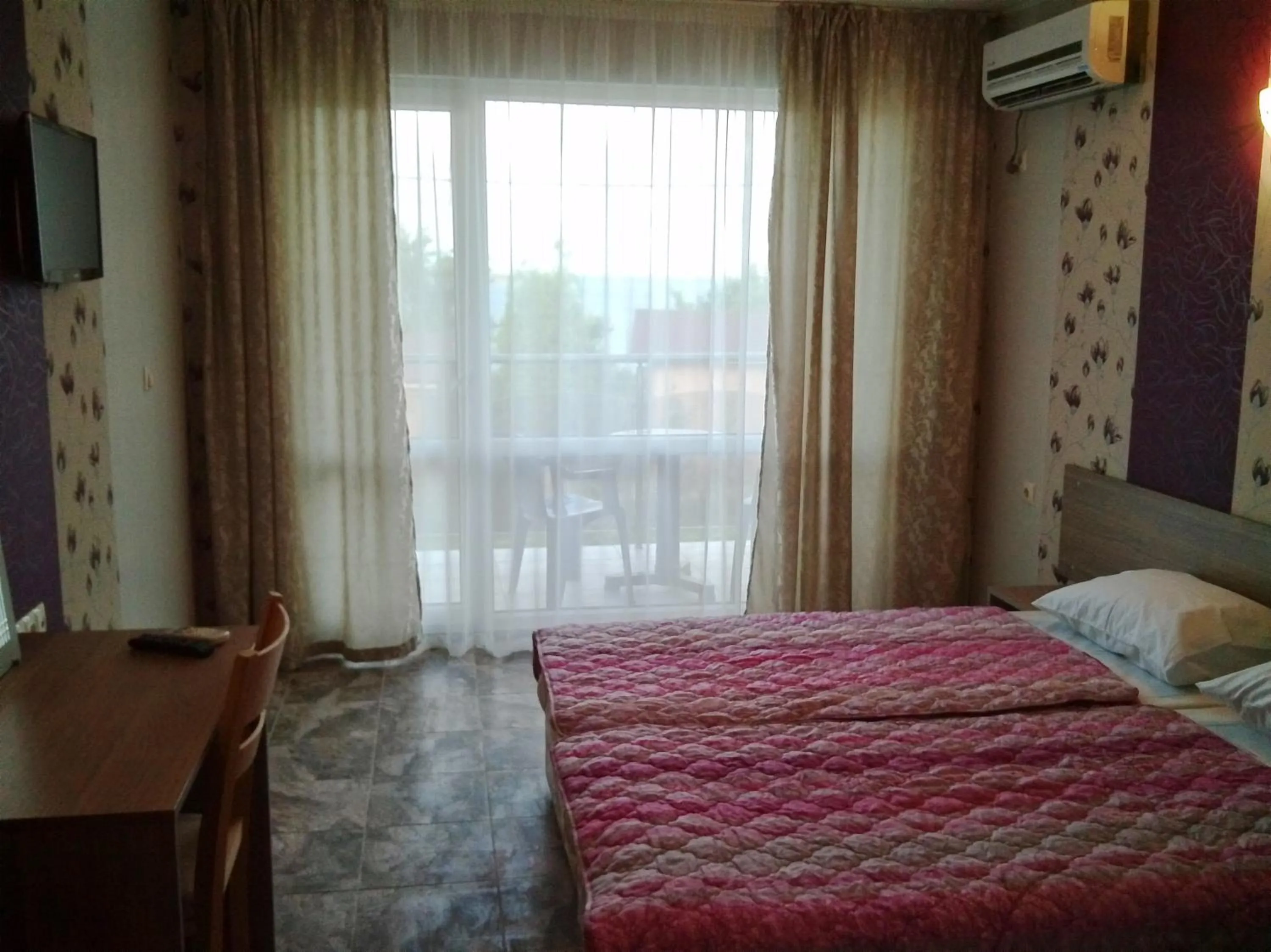 Bed in Morska Zvezda Guest House