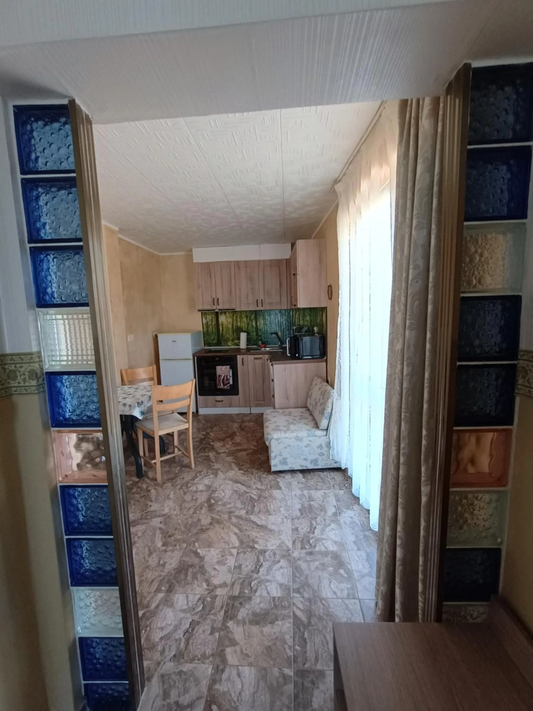 Kitchen or kitchenette in Morska Zvezda Guest House