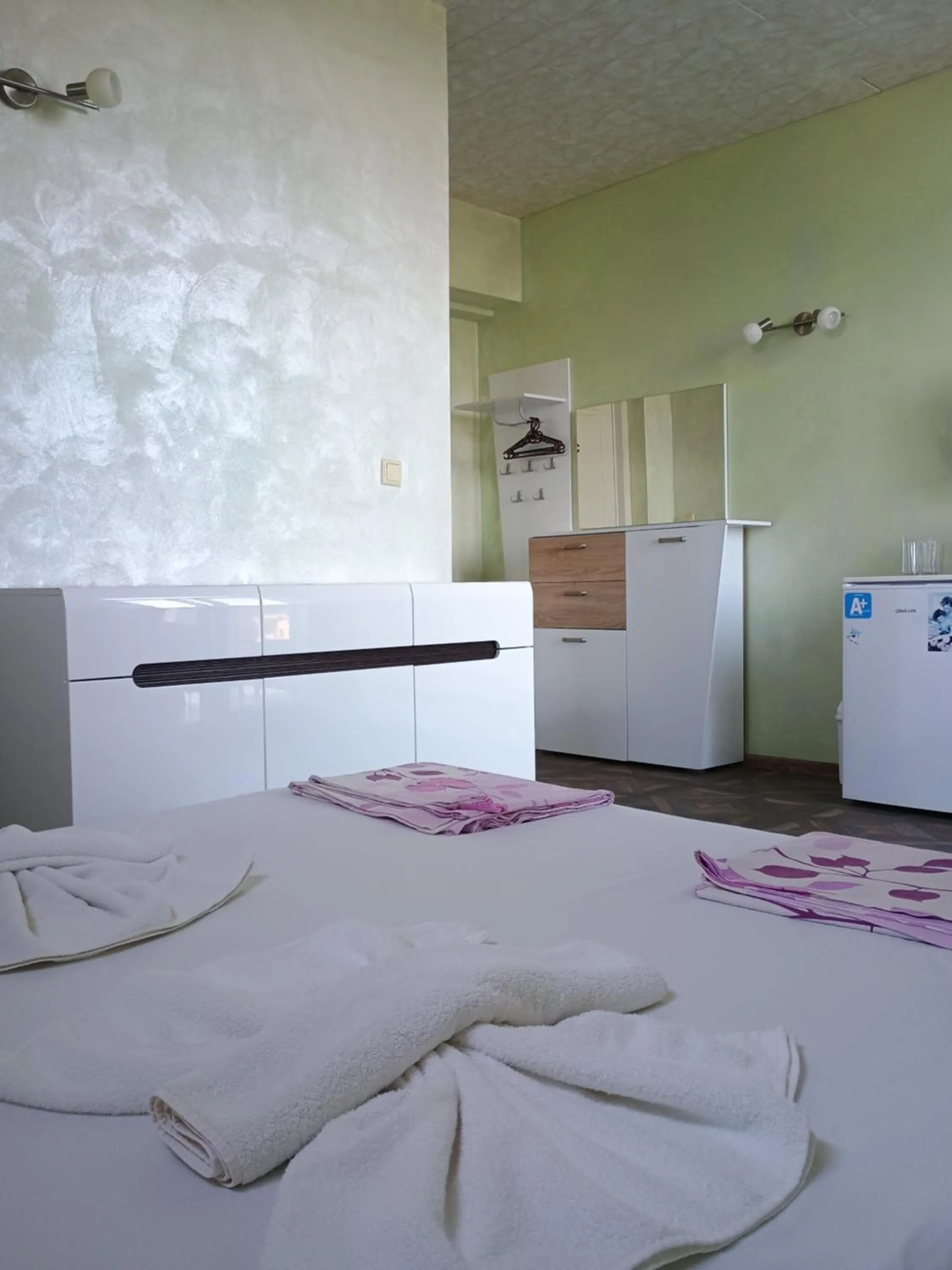 Bed in Morska Zvezda Guest House