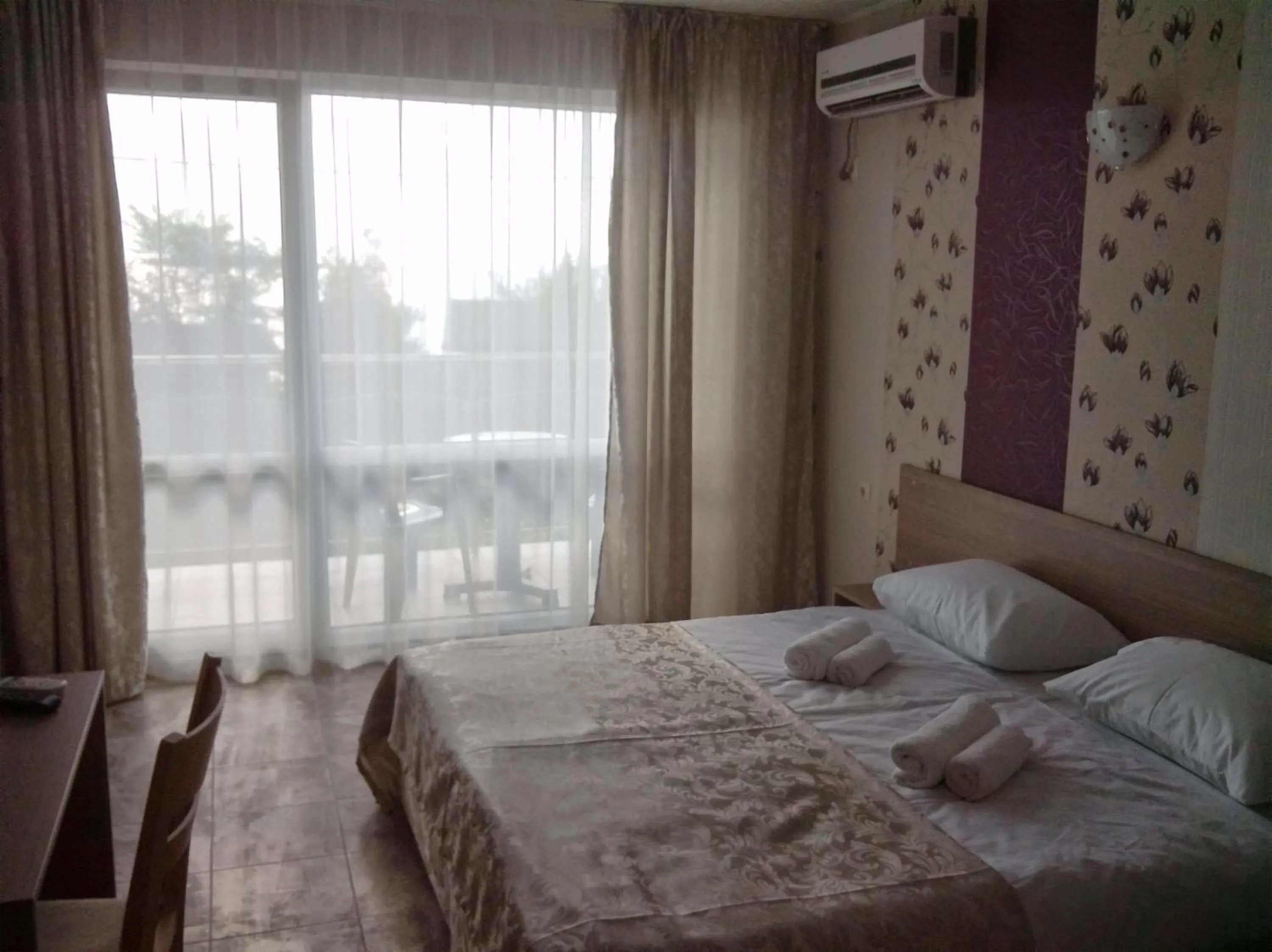 Bed in Morska Zvezda Guest House
