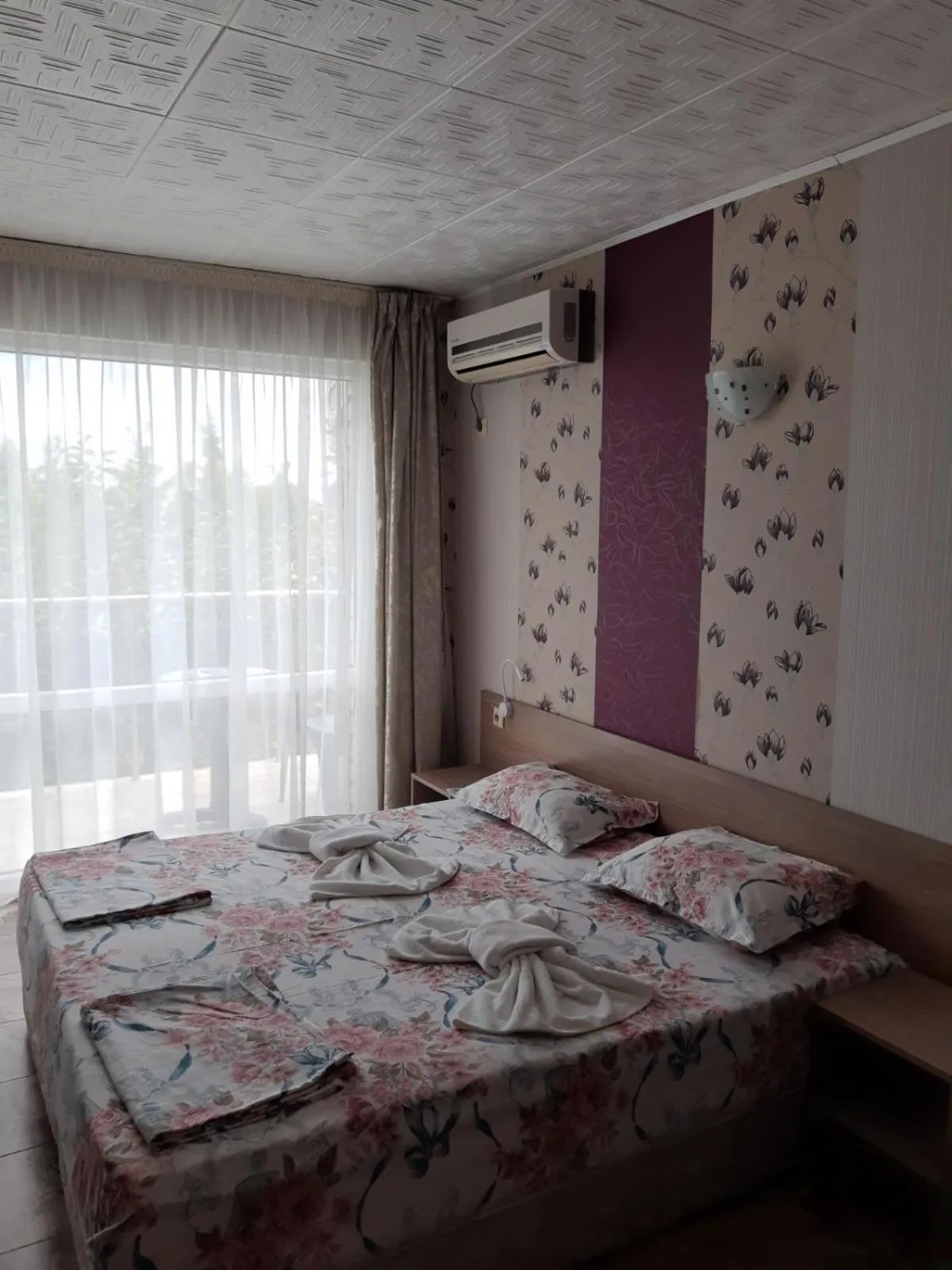 Bed in Morska Zvezda Guest House