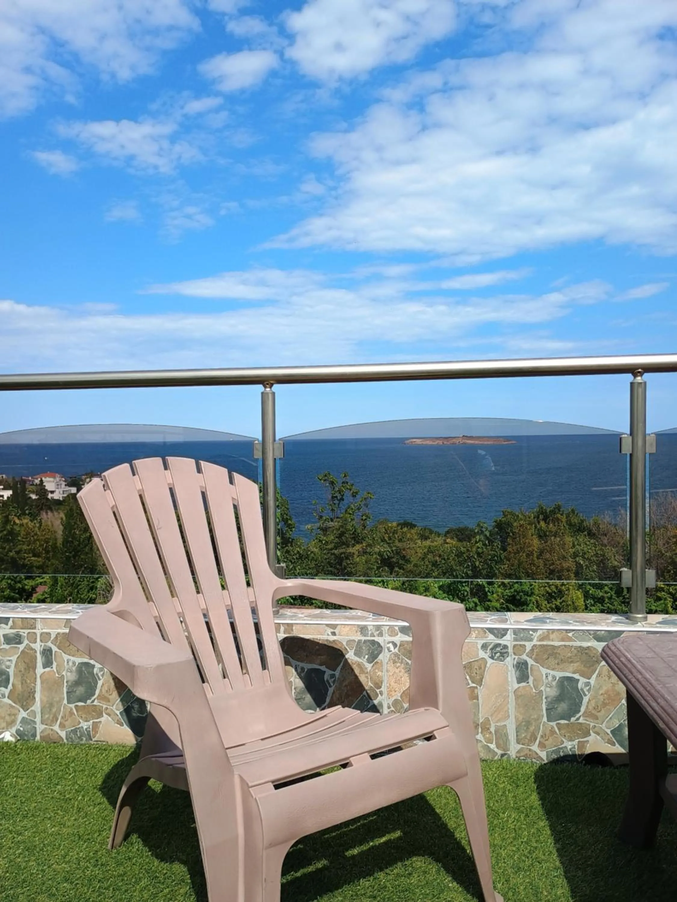 Balcony/Terrace in Morska Zvezda Guest House