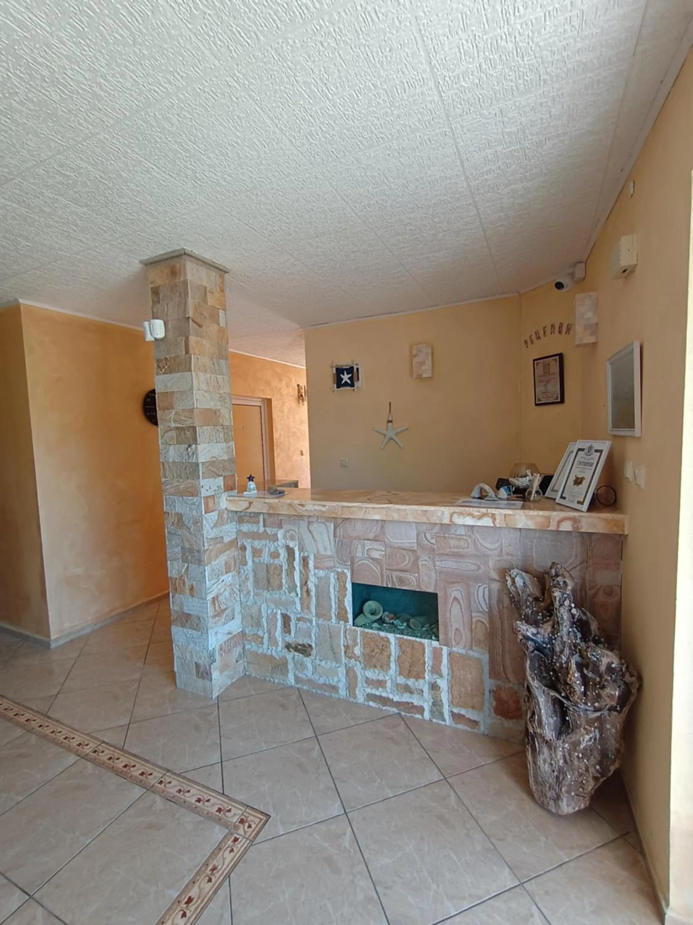 Lobby or reception in Morska Zvezda Guest House