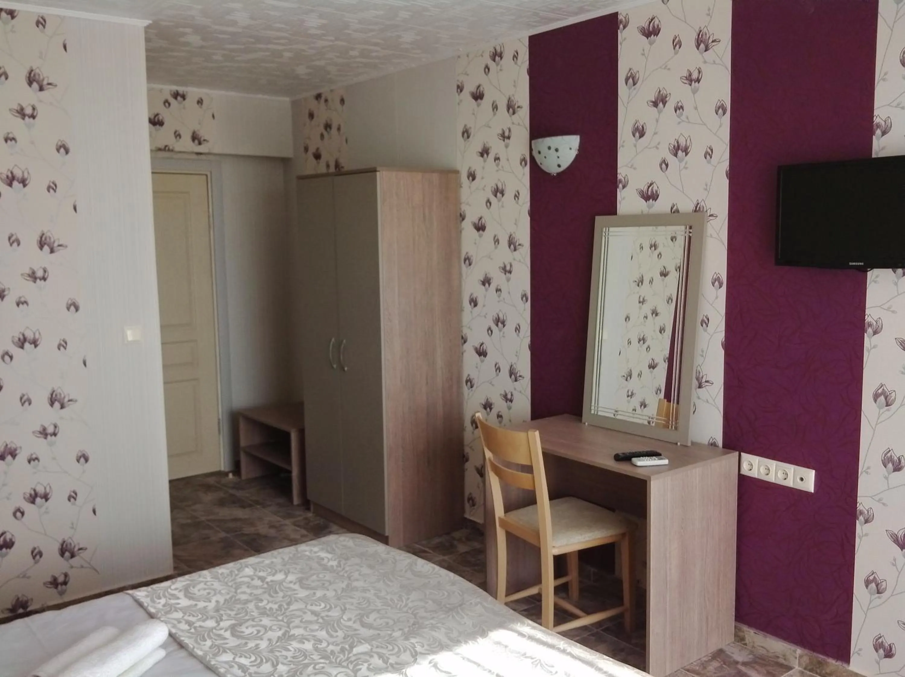 Bed in Morska Zvezda Guest House