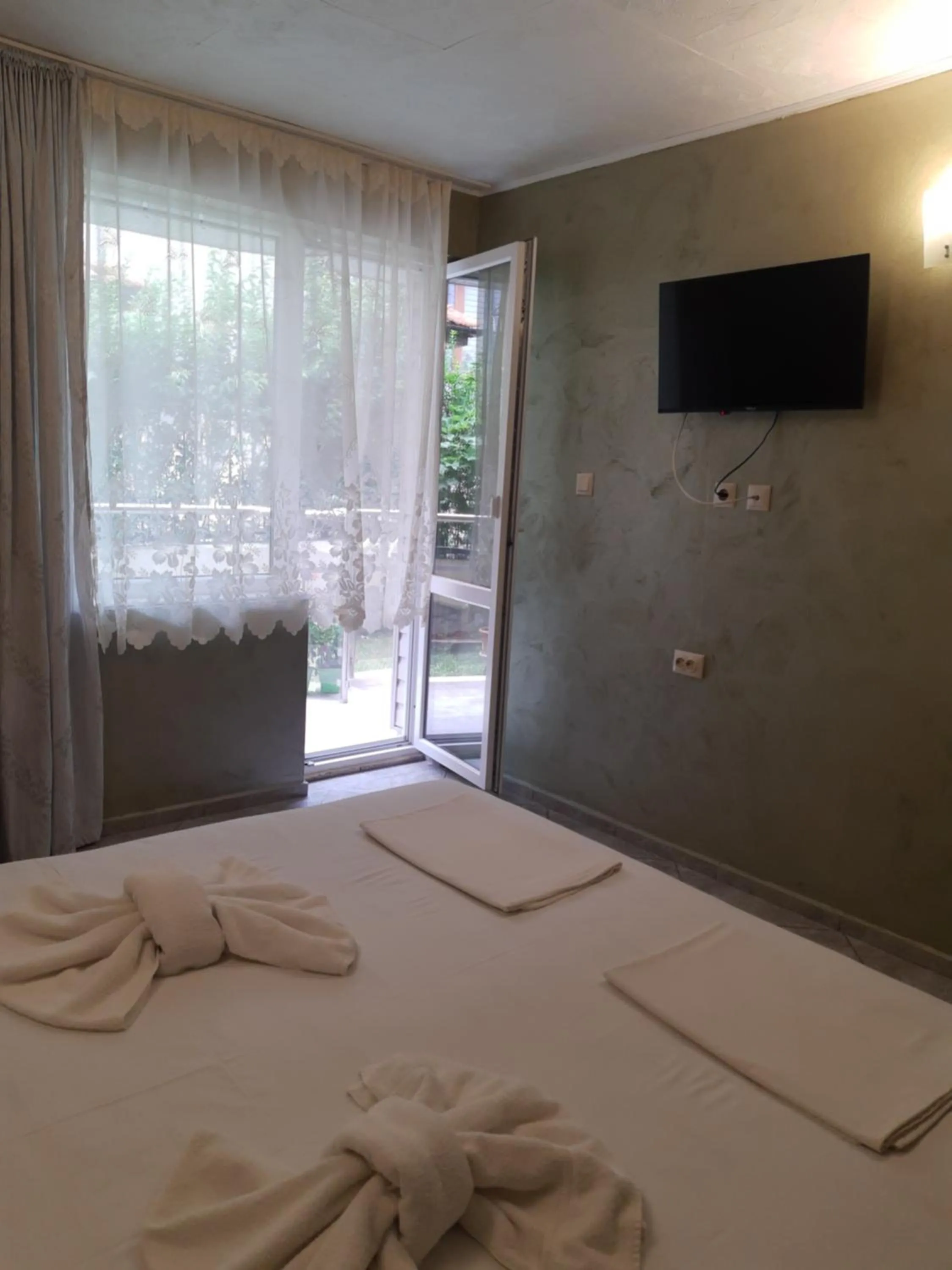 Bed in Morska Zvezda Guest House