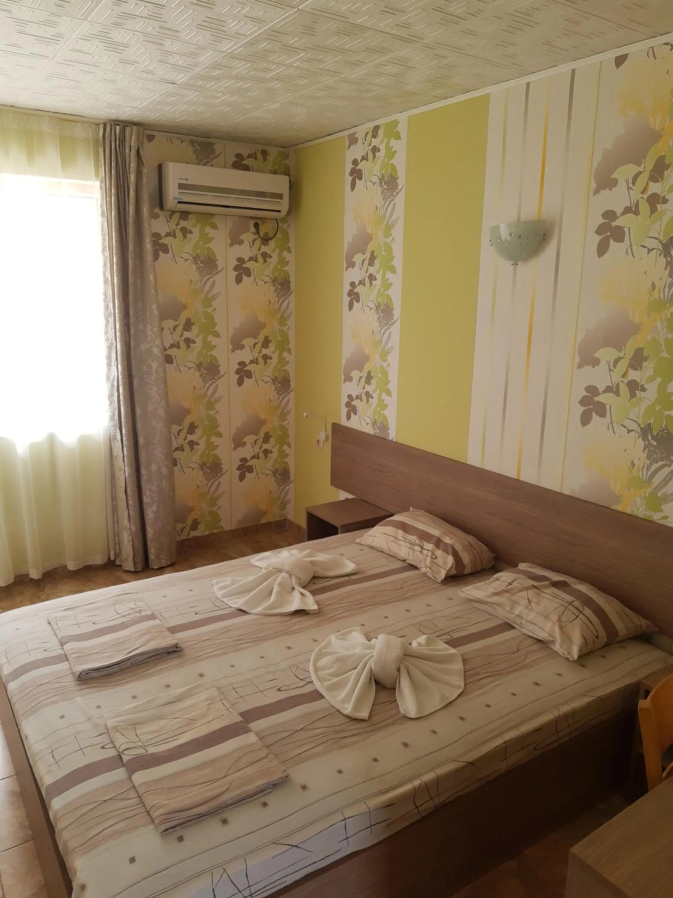 Bed in Morska Zvezda Guest House