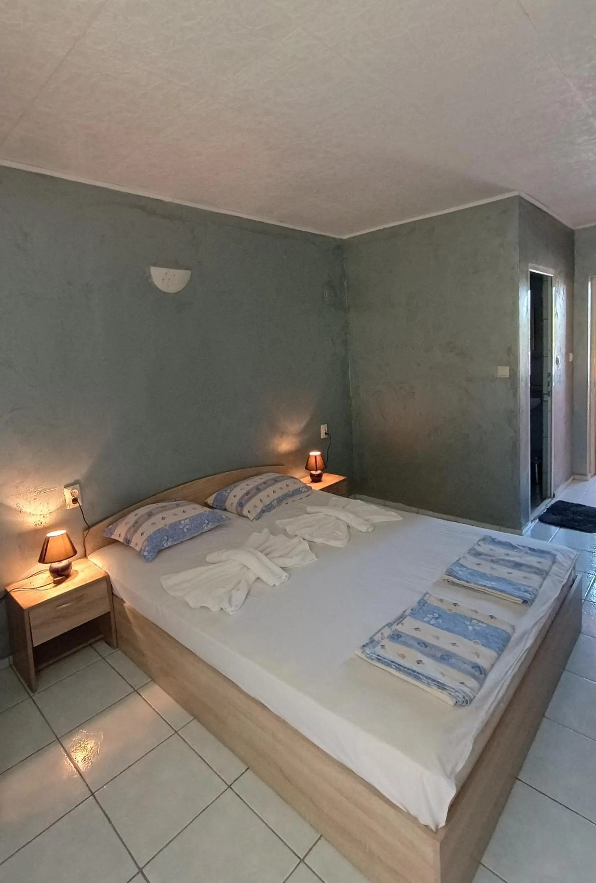 Bed in Morska Zvezda Guest House