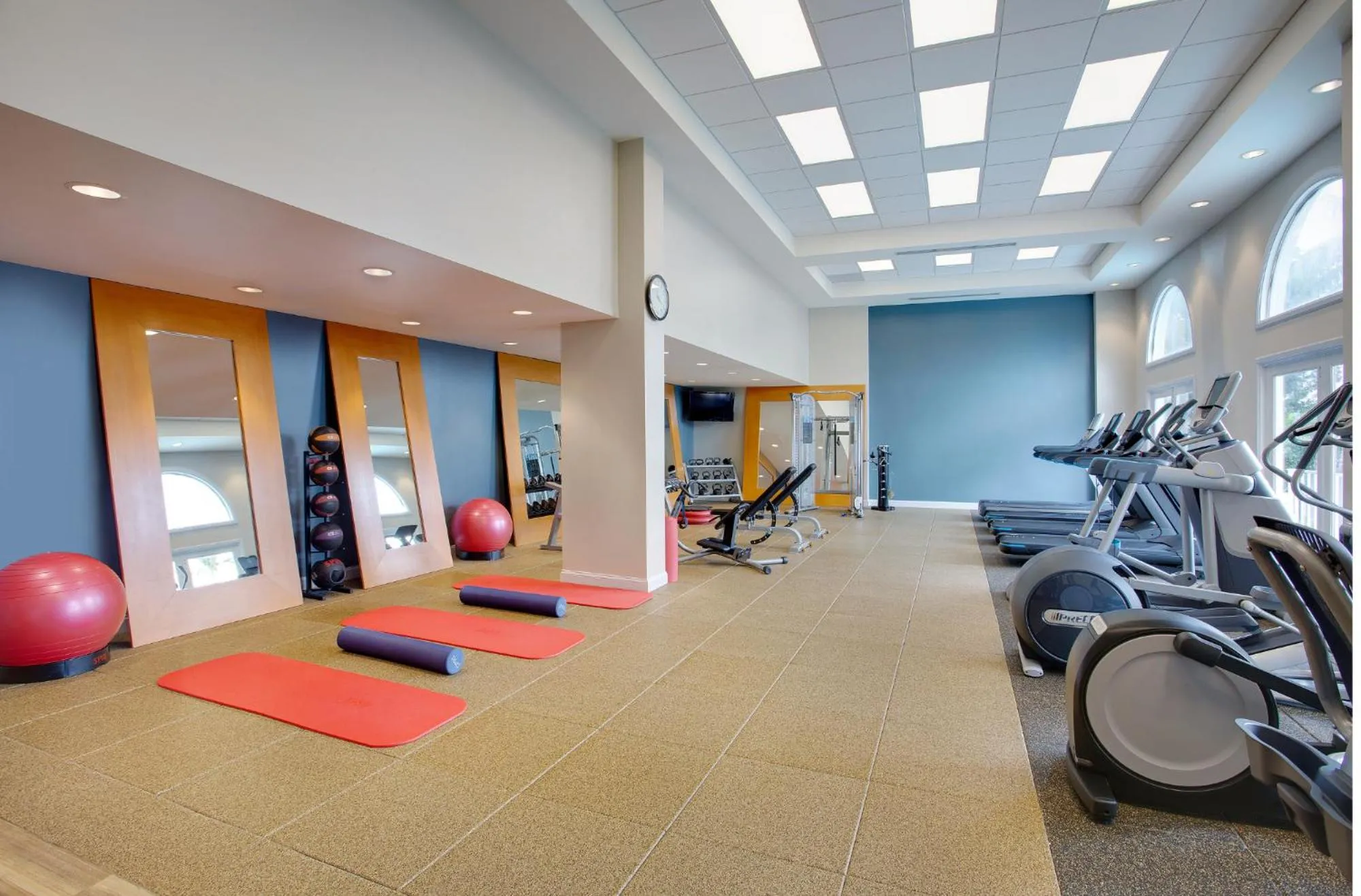 Fitness centre/facilities in Hilton Naples