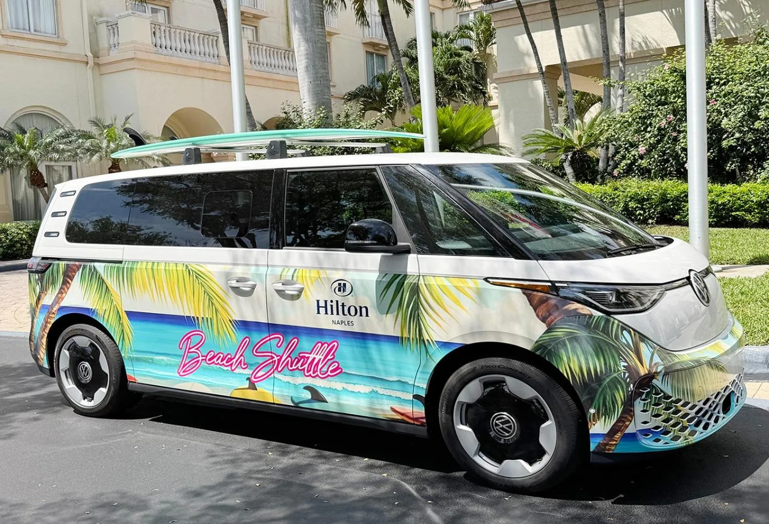 shuttle in Hilton Naples