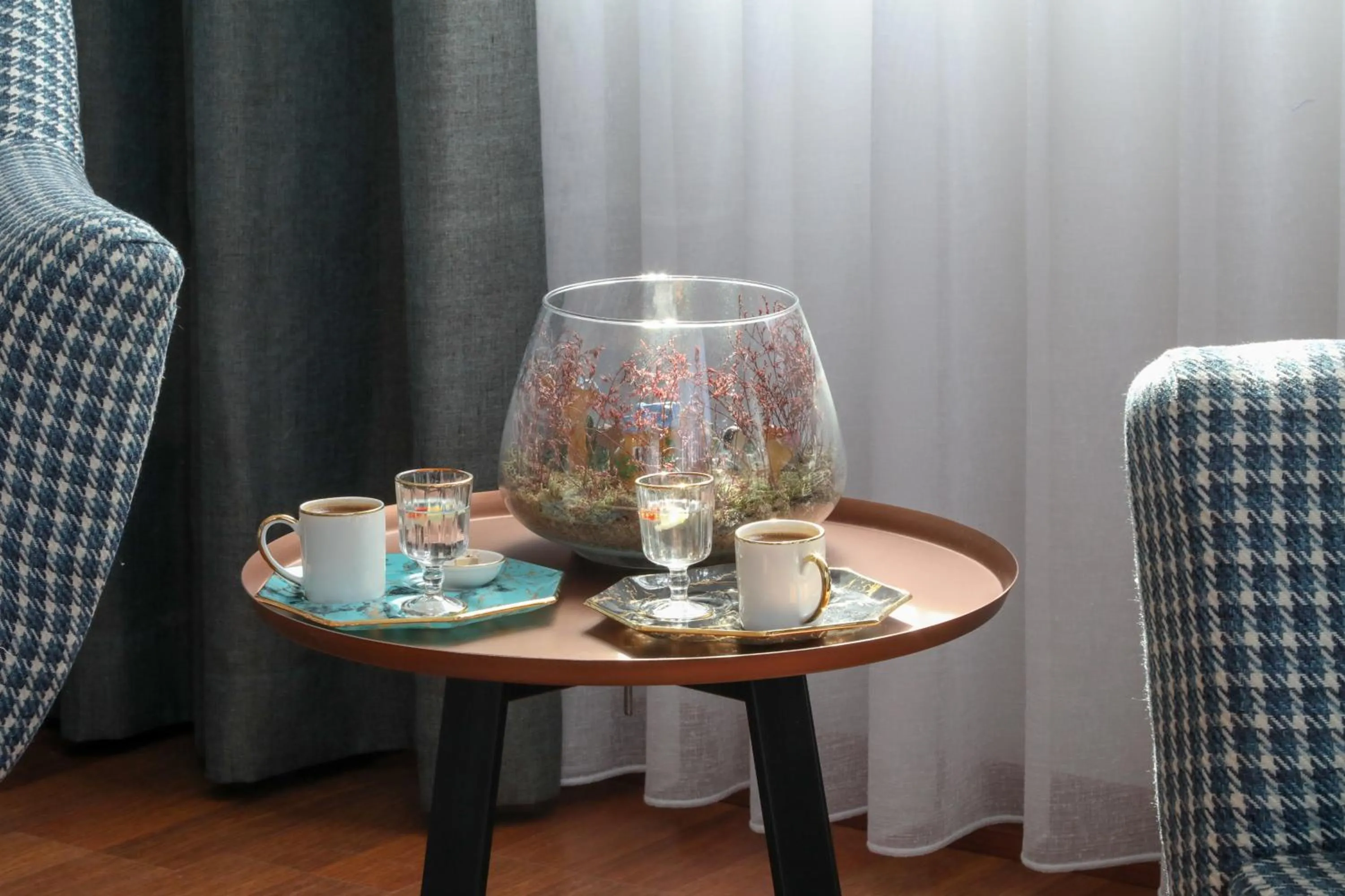 Coffee/tea facilities in Expoist Hotel