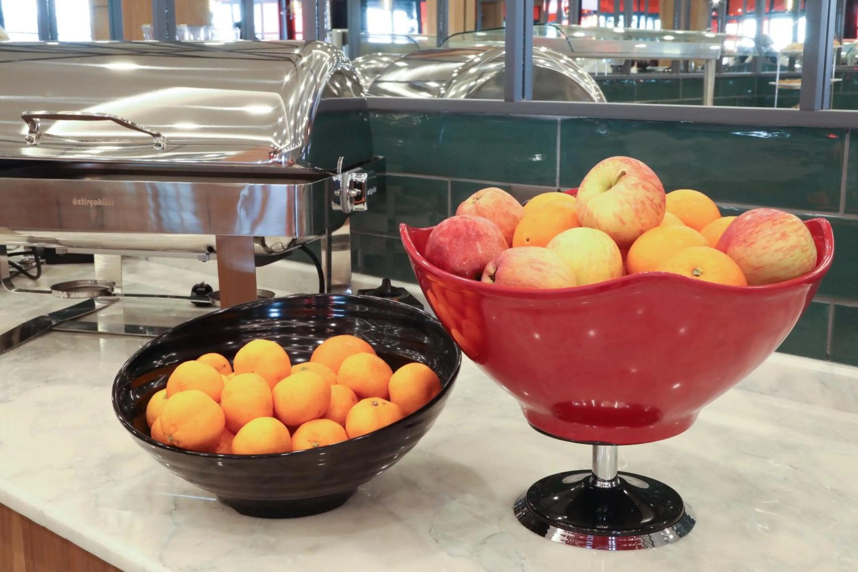 Buffet breakfast in Expoist Hotel