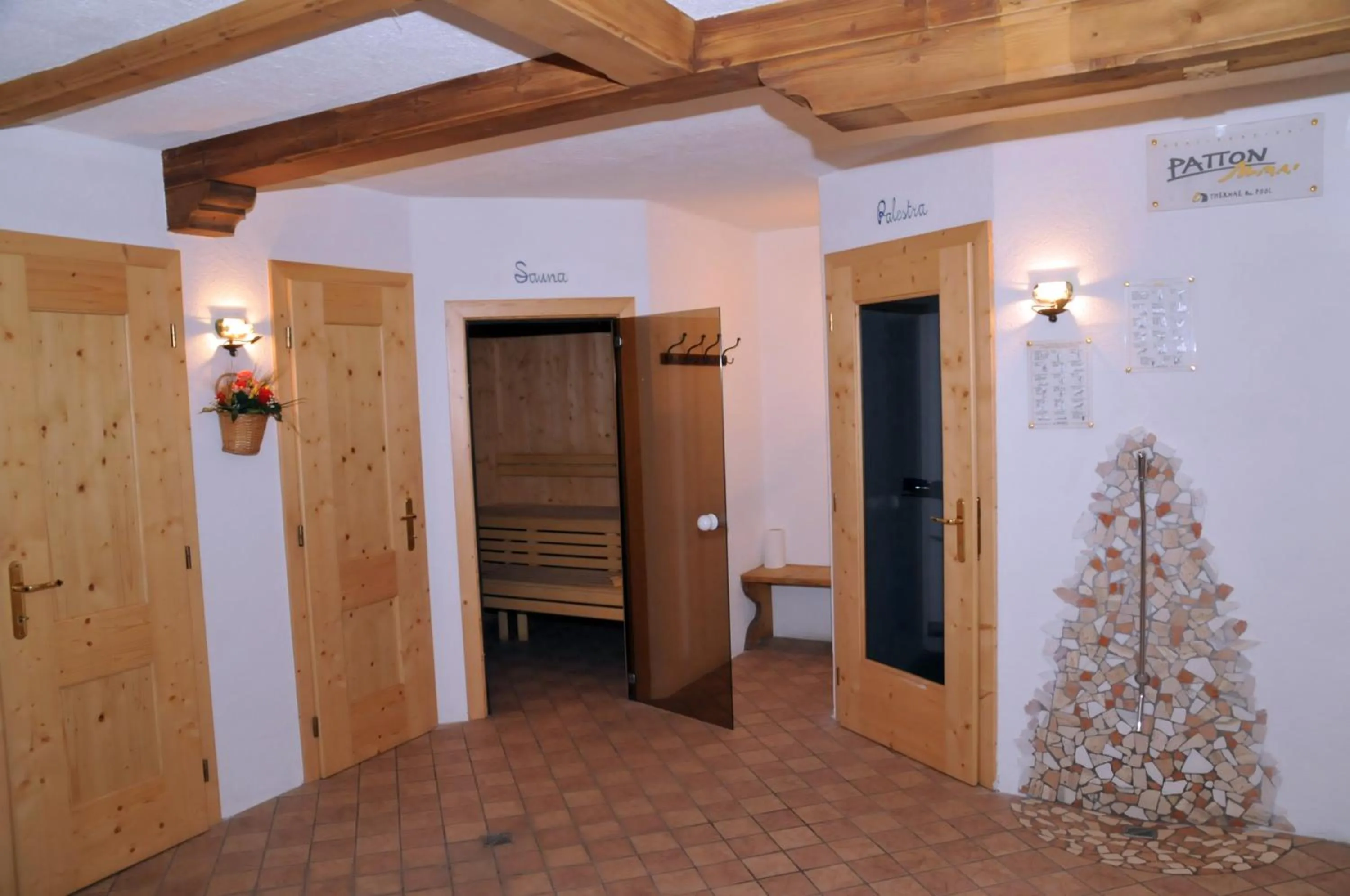 Sauna in Hotel Ciamol