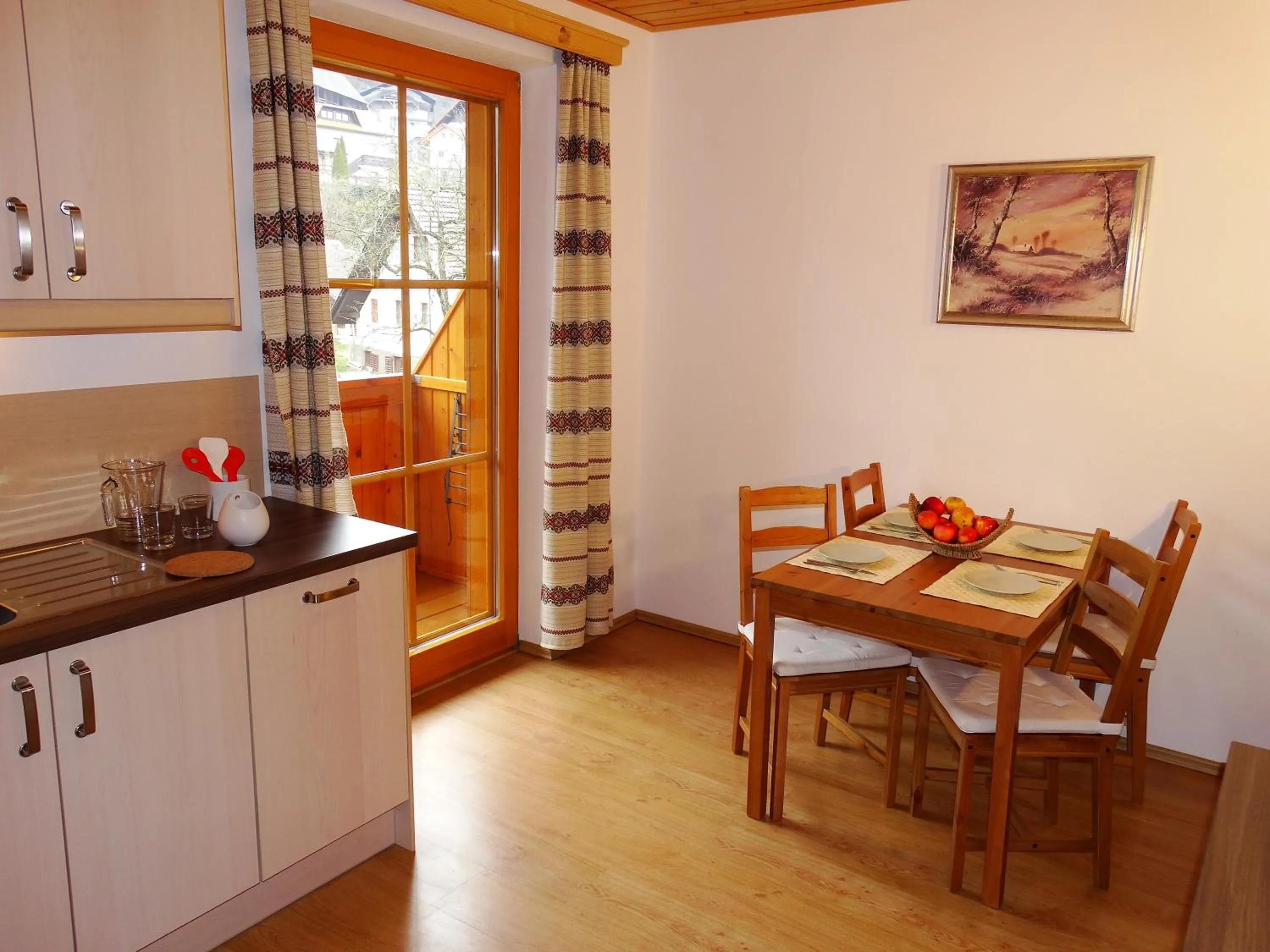 Kitchen or kitchenette in Tourist Farm "Pri Biscu"