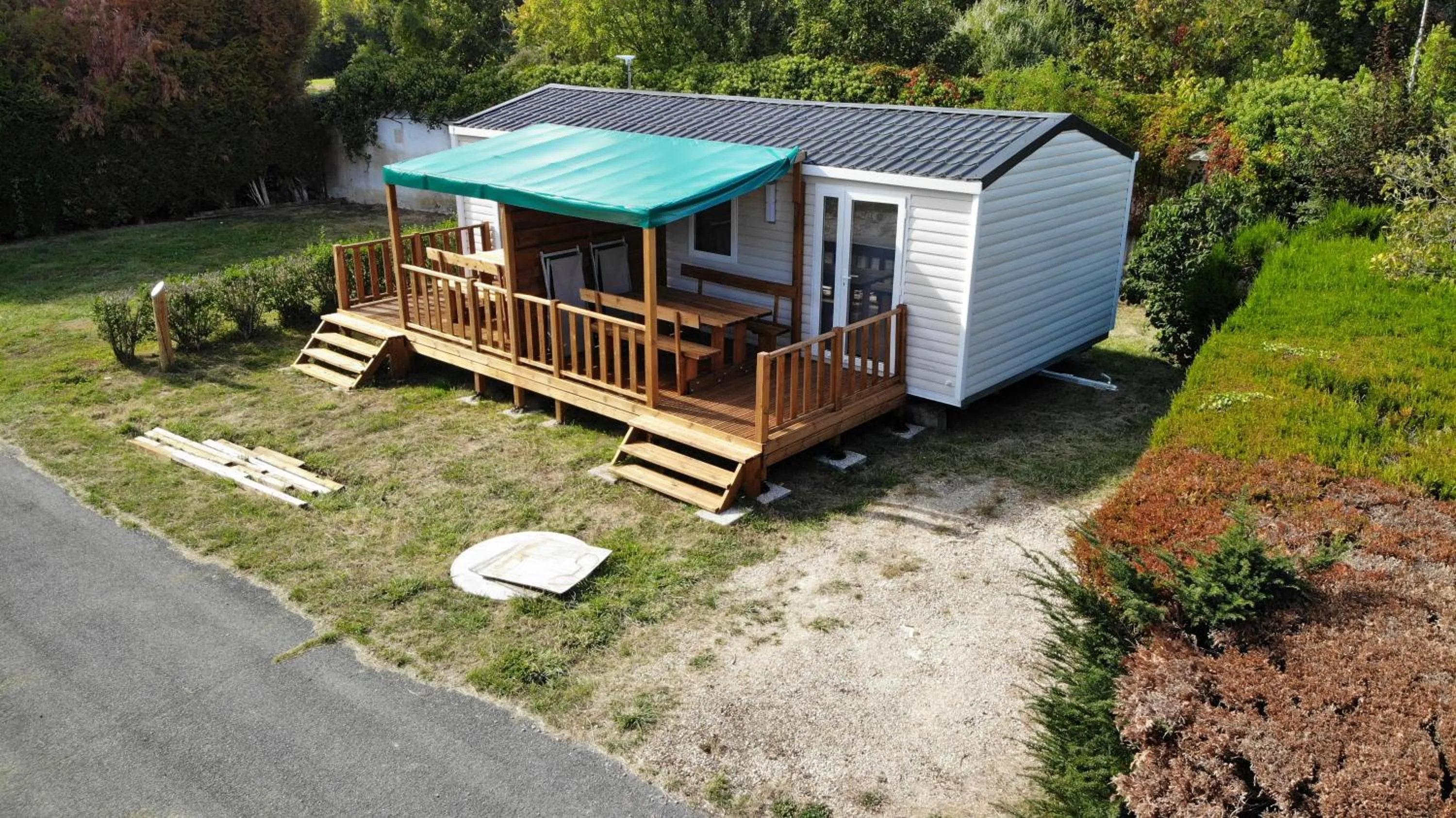 Patio in Camping des Bondons
