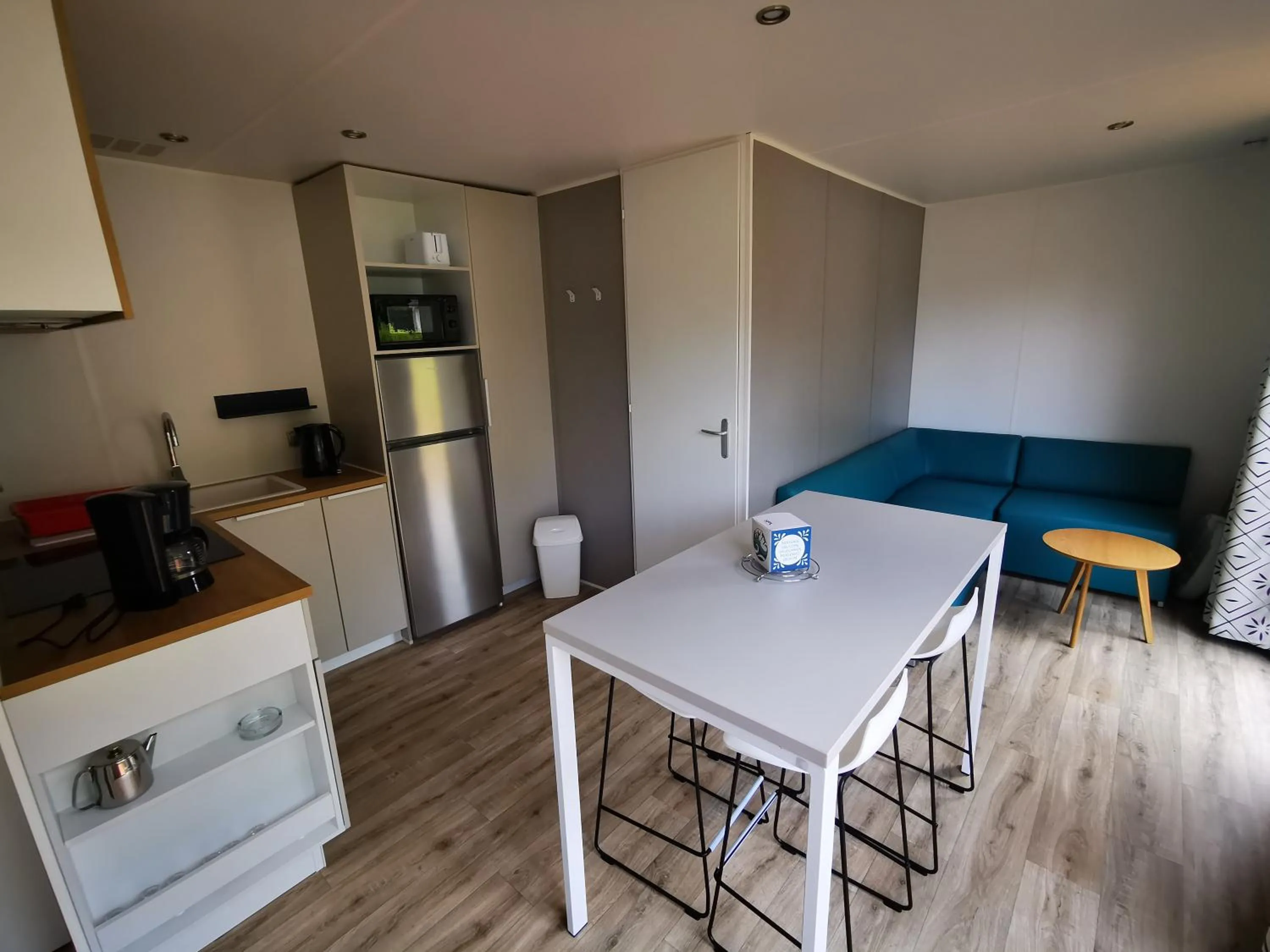 Kitchen or kitchenette in Camping des Bondons